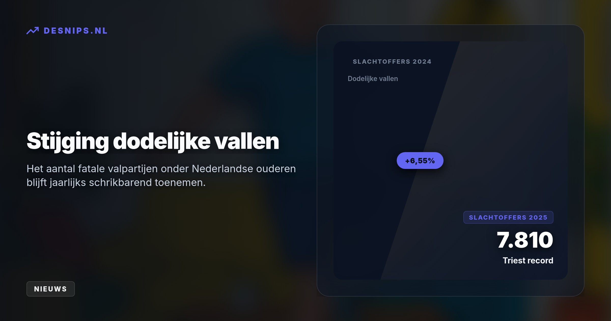 Vooral actieve zestigers onderschatten de afname van hun spier- en botmassa. Eenvoudige balans- en krachttraining kan duizenden ziekenhuisopnames en sterfgevallen voorkomen.