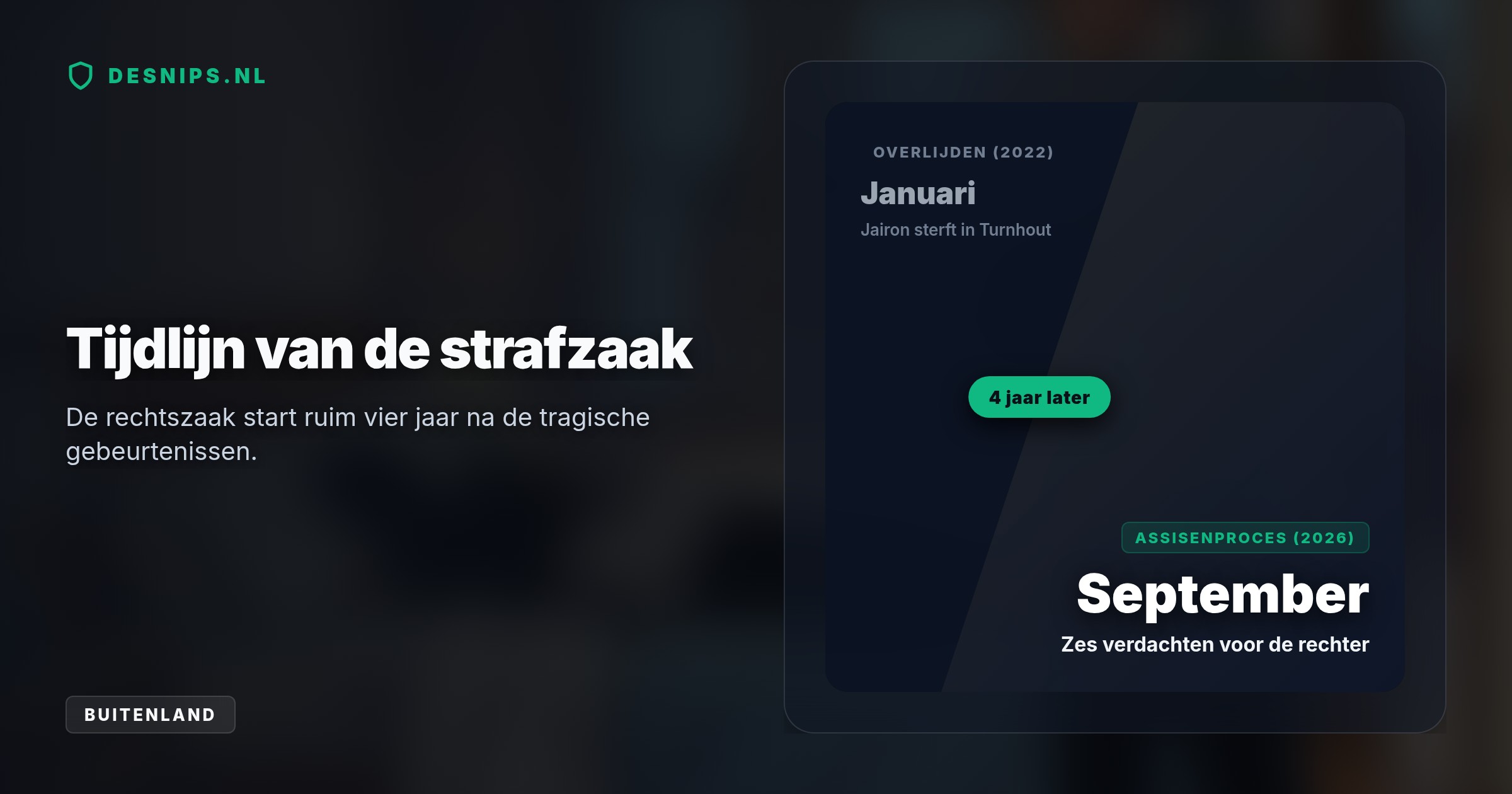 In Antwerpen is het assisenproces gestart tegen de vader en vijf medebewoners. Zij onthielden de zieke Jairon medische hulp en baden wekenlang bij zijn lijk.