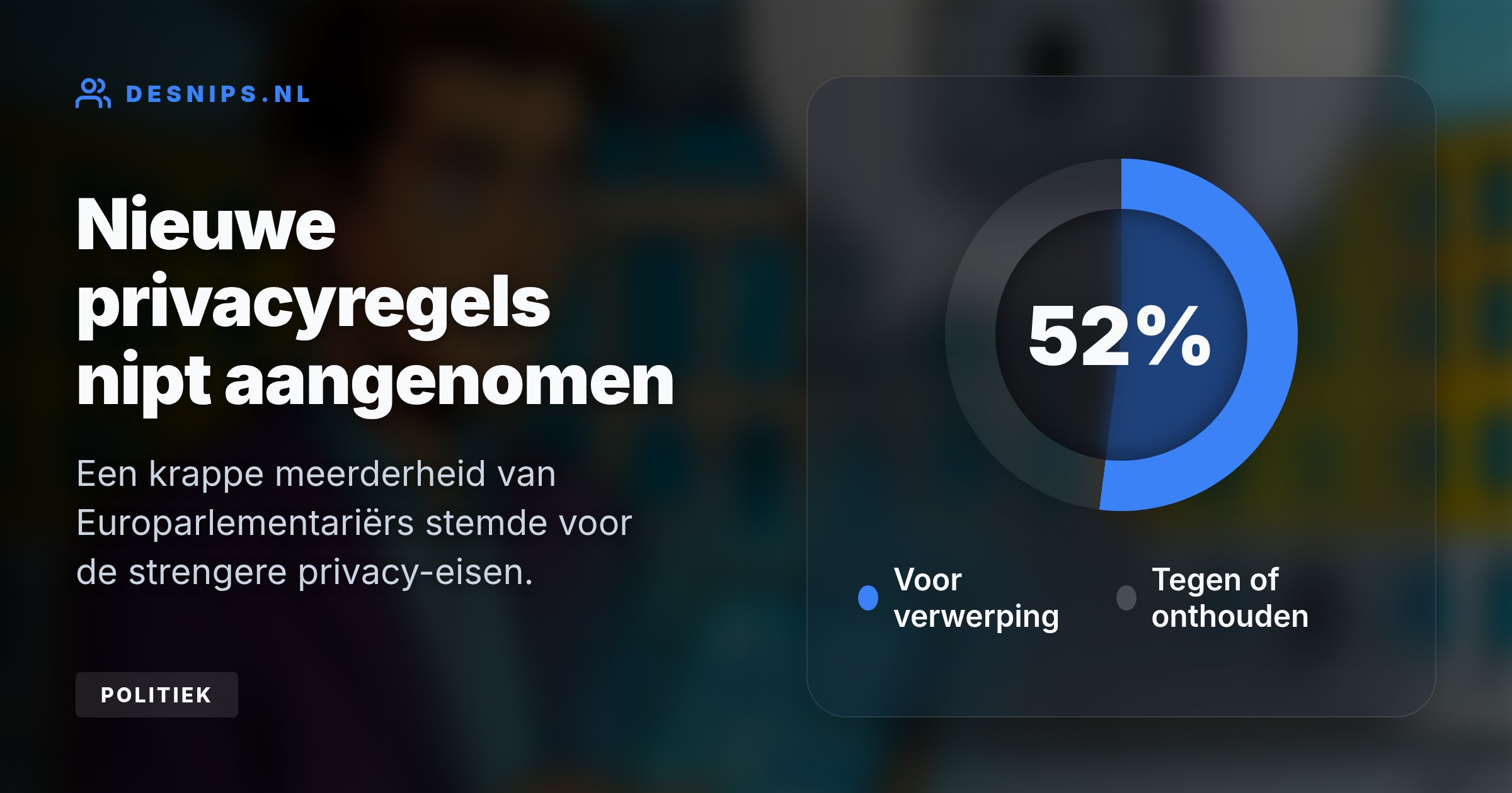 Door herstel van de tijdelijke EU-regels mogen techbedrijven weer vrijwillig speuren naar misbruikmateriaal, maar end-to-endversleuteling is door het Europees Parlement expliciet uitgezonderd.