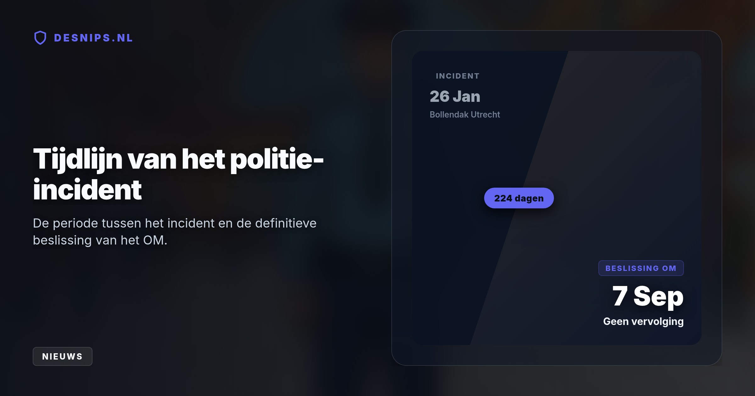 Het OM noemt de 'afhoudtrap' rechtmatig, hoewel de politieleiding destijds kritisch was. De advocaat van het slachtoffer overweegt een artikel 12-procedure.