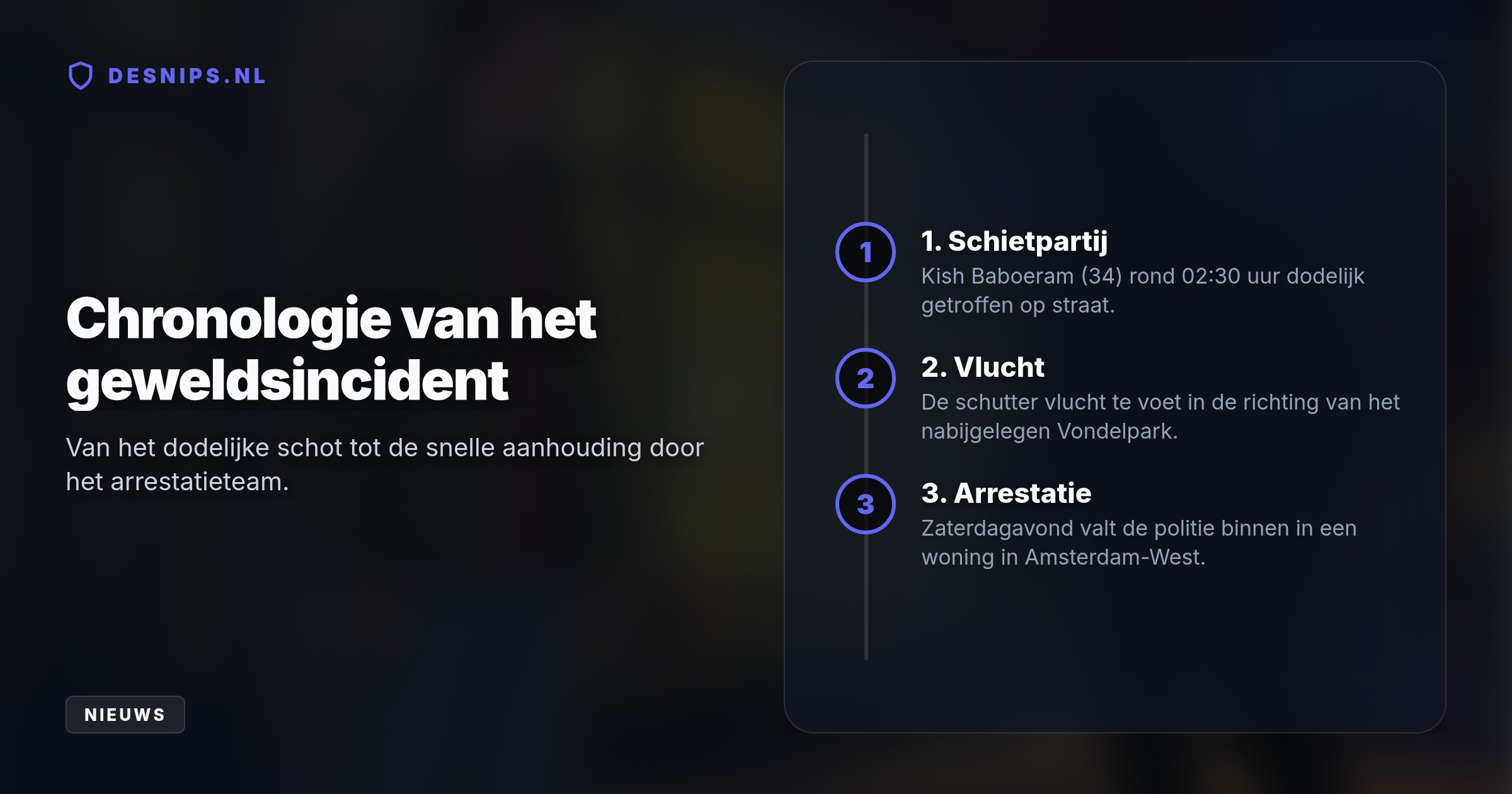 De 34-jarige Amsterdammer werd vermoedelijk vanwege een financieel conflict doodgeschoten. De politie verrichtte zaterdagavond een gerichte arrestatie in West.