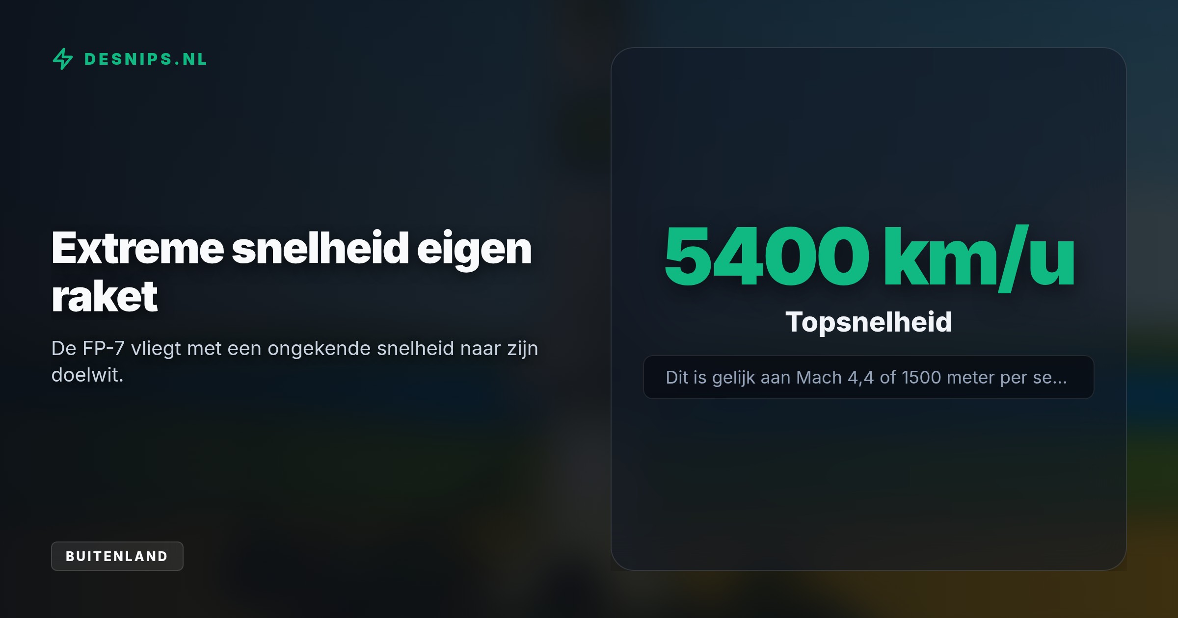 Kyivs nieuwe, goedkopere langeafstandsraket maakt het land minder afhankelijk van westerse wapens. Massaproductie moet de frontlinie gaan veranderen.