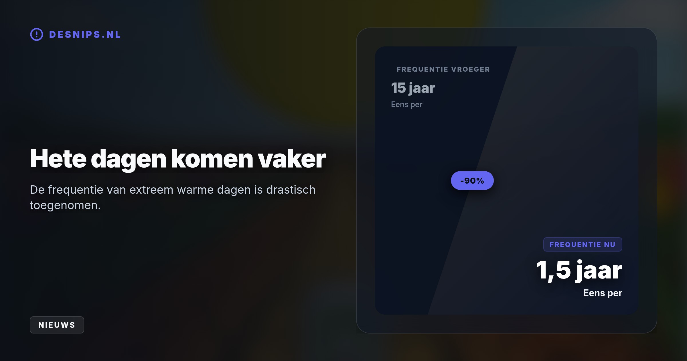 Oostelijke winden voeren extreem hete lucht aan. Terwijl natuurbranden oplaaien, melden waterschappen in het zuiden en oosten dat hun maatregelen om droogte te bestrijden volledig opraken.