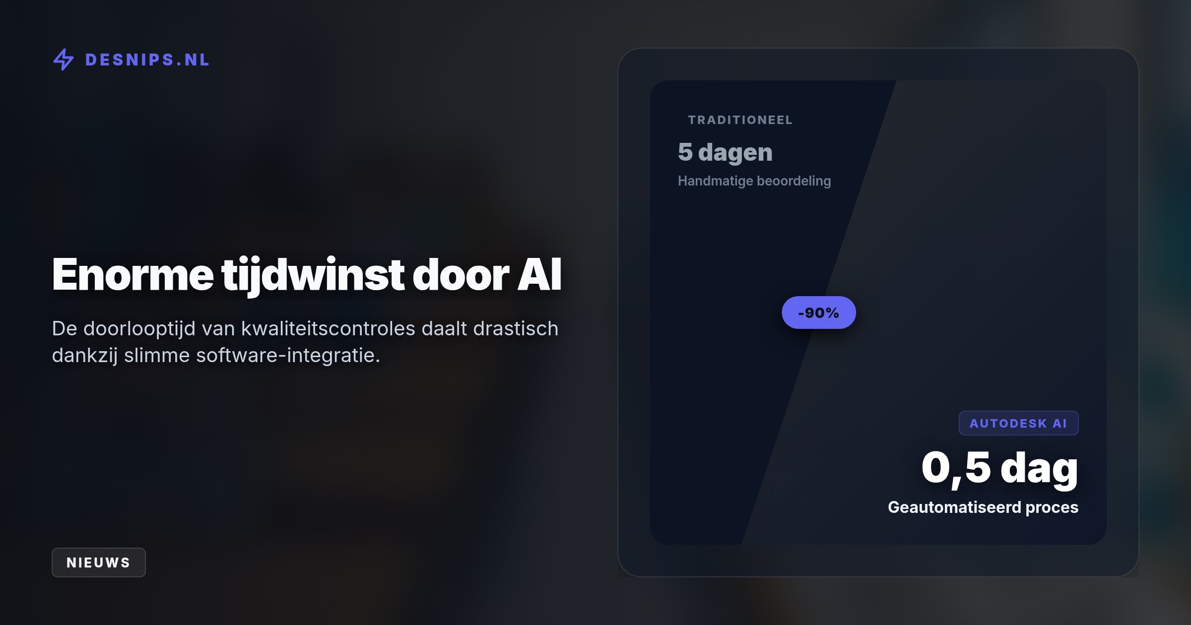 Door routinetaken te automatiseren met AI daalt de doorlooptijd van kwaliteitscontroles fors. Zo wil Arcadis de winstgevendheid opkrikken en focussen op datacenters.