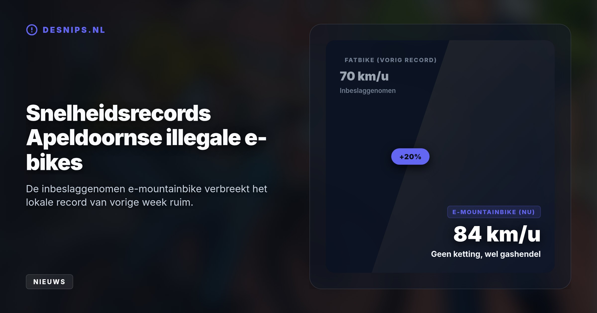 De 15-jarige vluchtte voor controle op een kettingloze, elektrisch aangedreven fiets. Bij zijn arrestatie smeet hij het voertuig naar een agente, die zwaar letsel opliep.