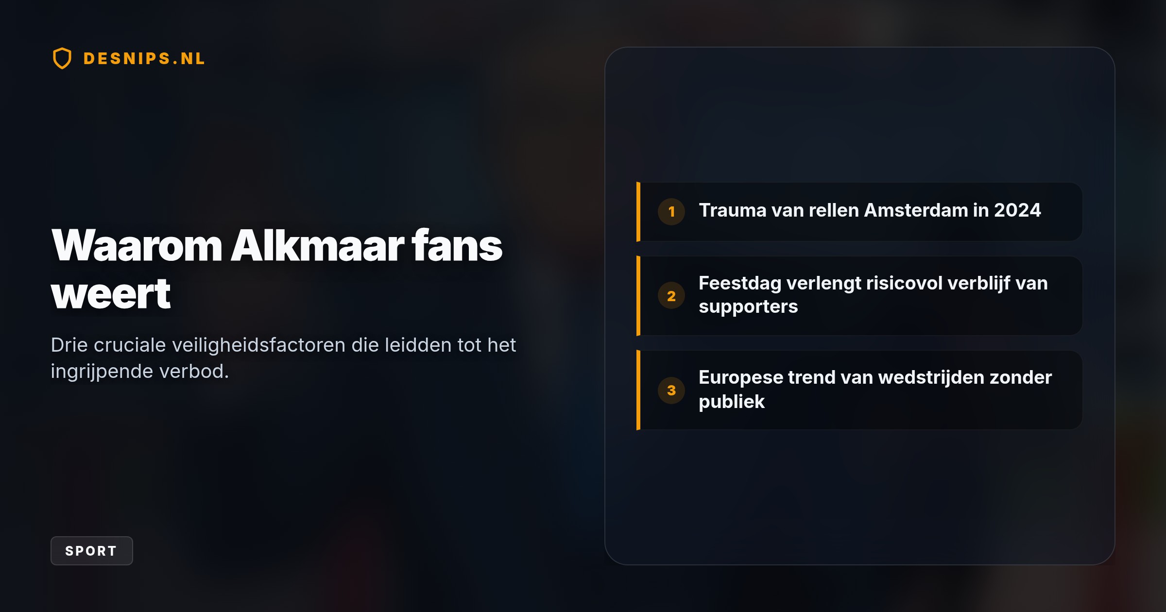Burgemeester Schouten verbiedt fans van Hapoel Be'er Sheva voor het Europa League-duel op 15 oktober om de openbare orde te beschermen na de Amsterdamse rellen van 2024.