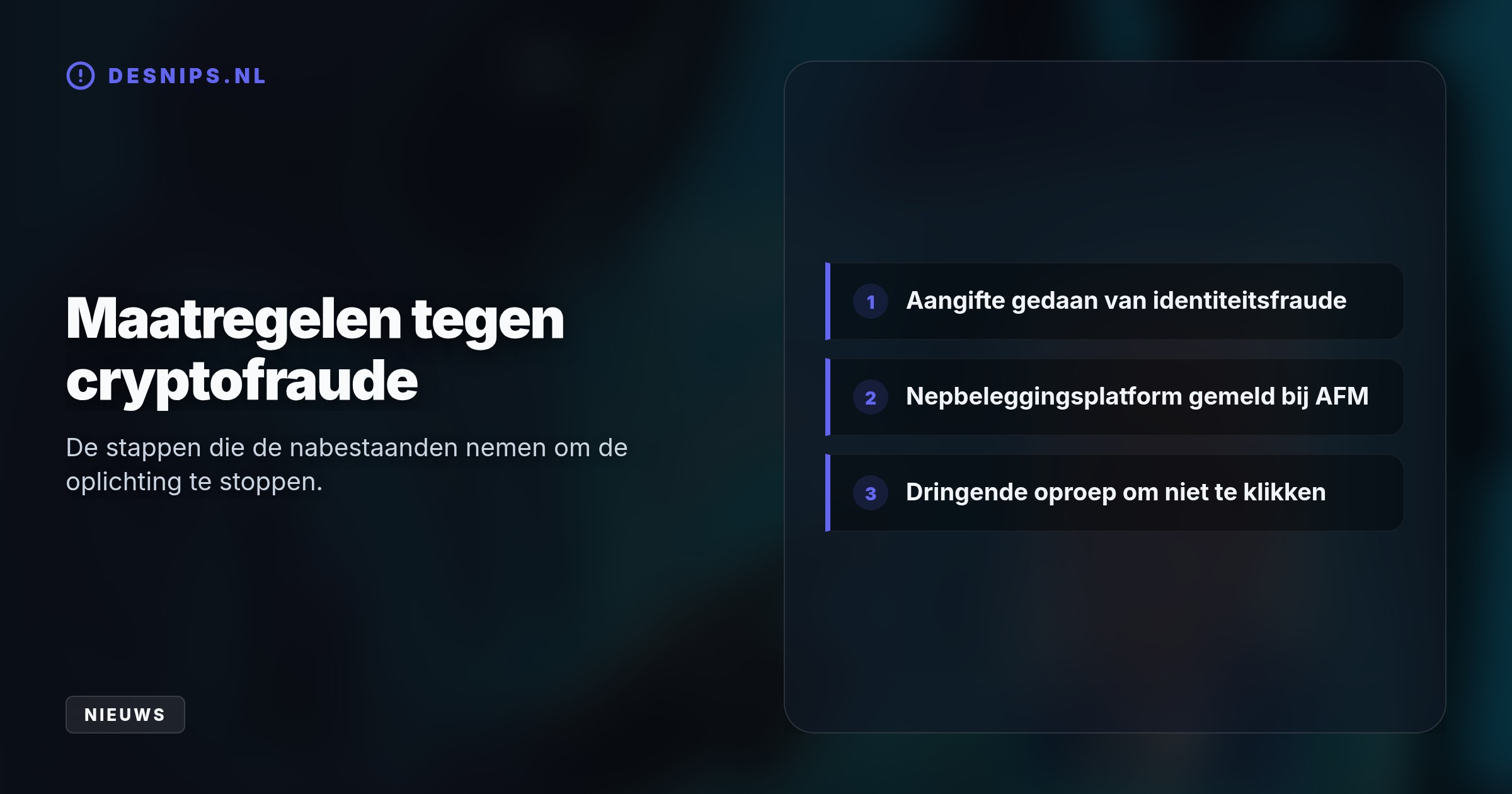 Zijn rouwende familie doet aangifte van identiteitsfraude nadat criminelen zijn beeltenis misbruiken om slachtoffers naar een nepbeleggingssite te lokken.