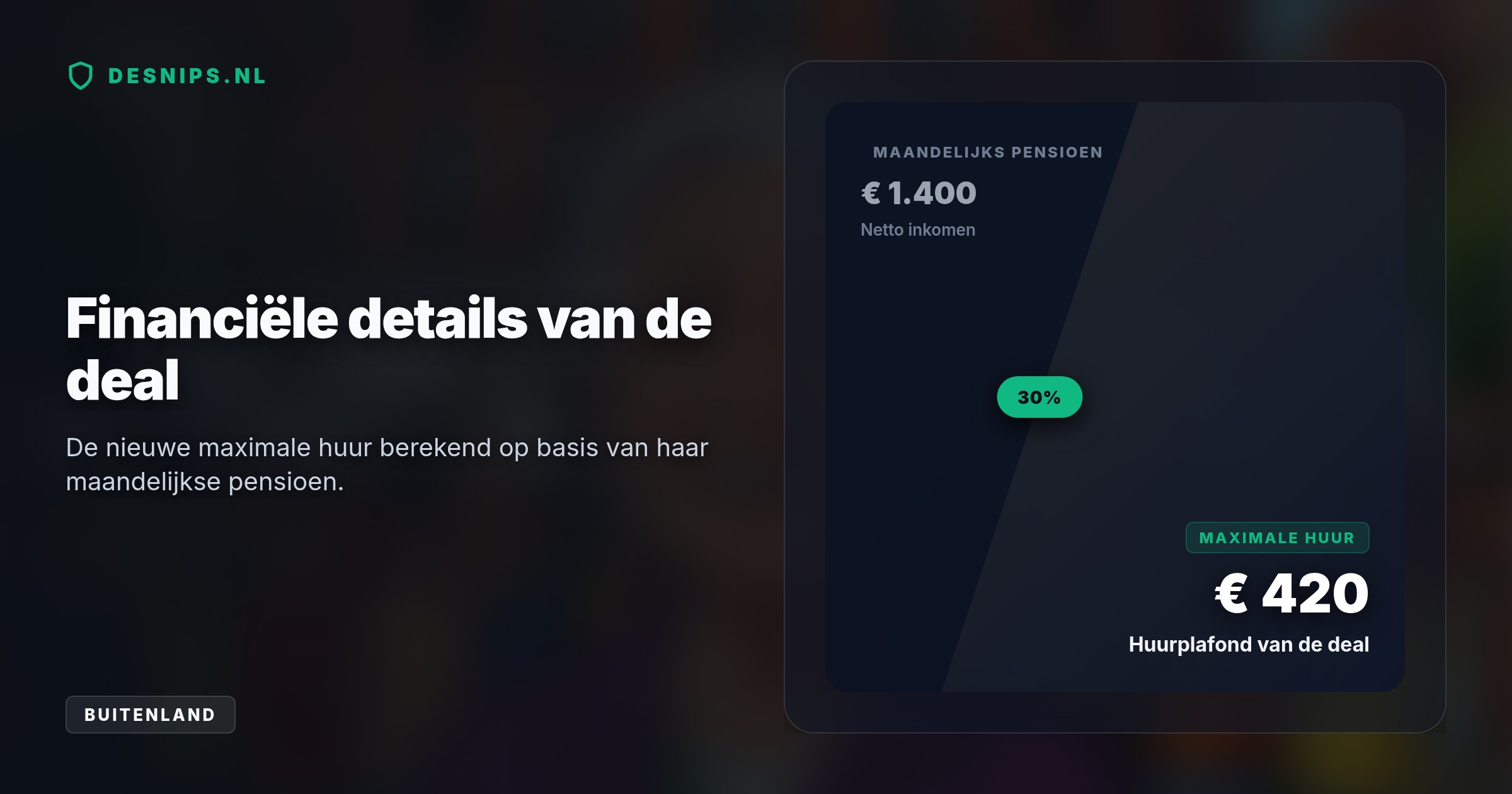 Na felle protesten dwingt een akkoord af dat de bejaarde vrouw maximaal 30 procent van haar pensioen aan huur betaalt. Madrid voert direct een nieuw woningdecreet in.