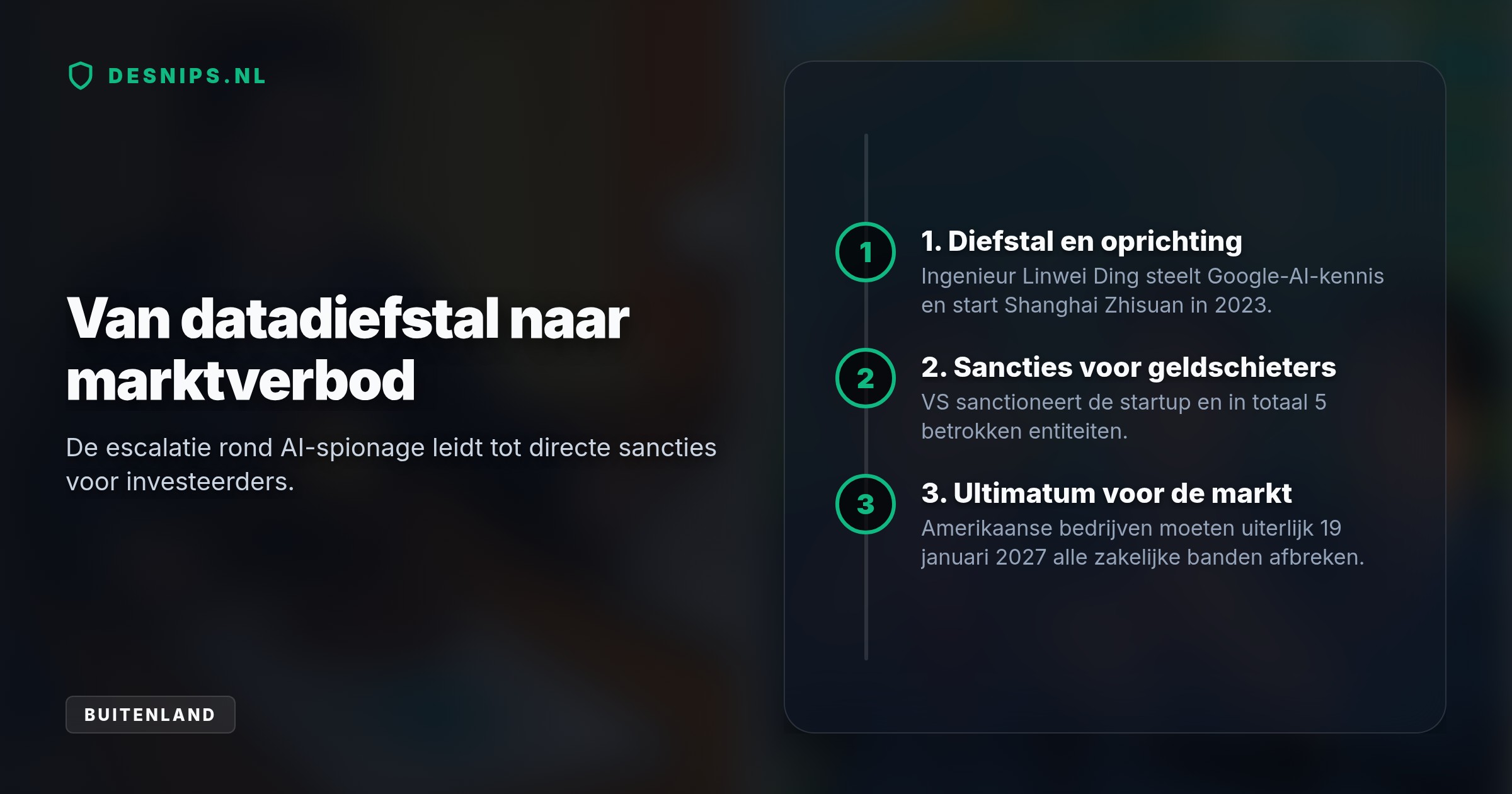 Met gestolen bedrijfsgeheimen richtte een ex-Google-ingenieur een startup op. Washington pakt nu ook durfkapitalisten zoals MiraclePlus aan en bevriest hun Amerikaanse tegoeden.