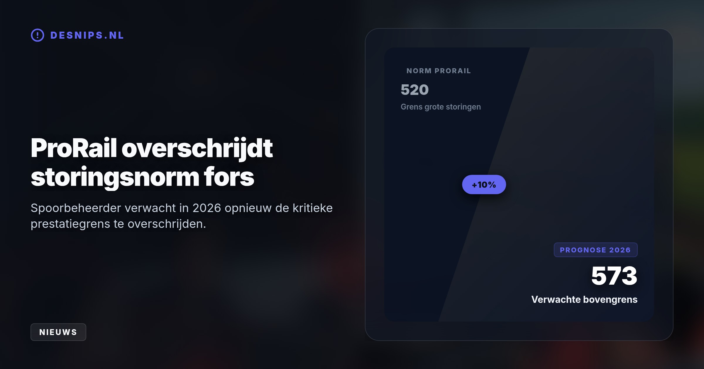 Door een storing op dertien plekken ziet ProRail niet waar treinen rijden. Uit veiligheid springen alle seinen op rood, waardoor reizigers vanochtend stranden.