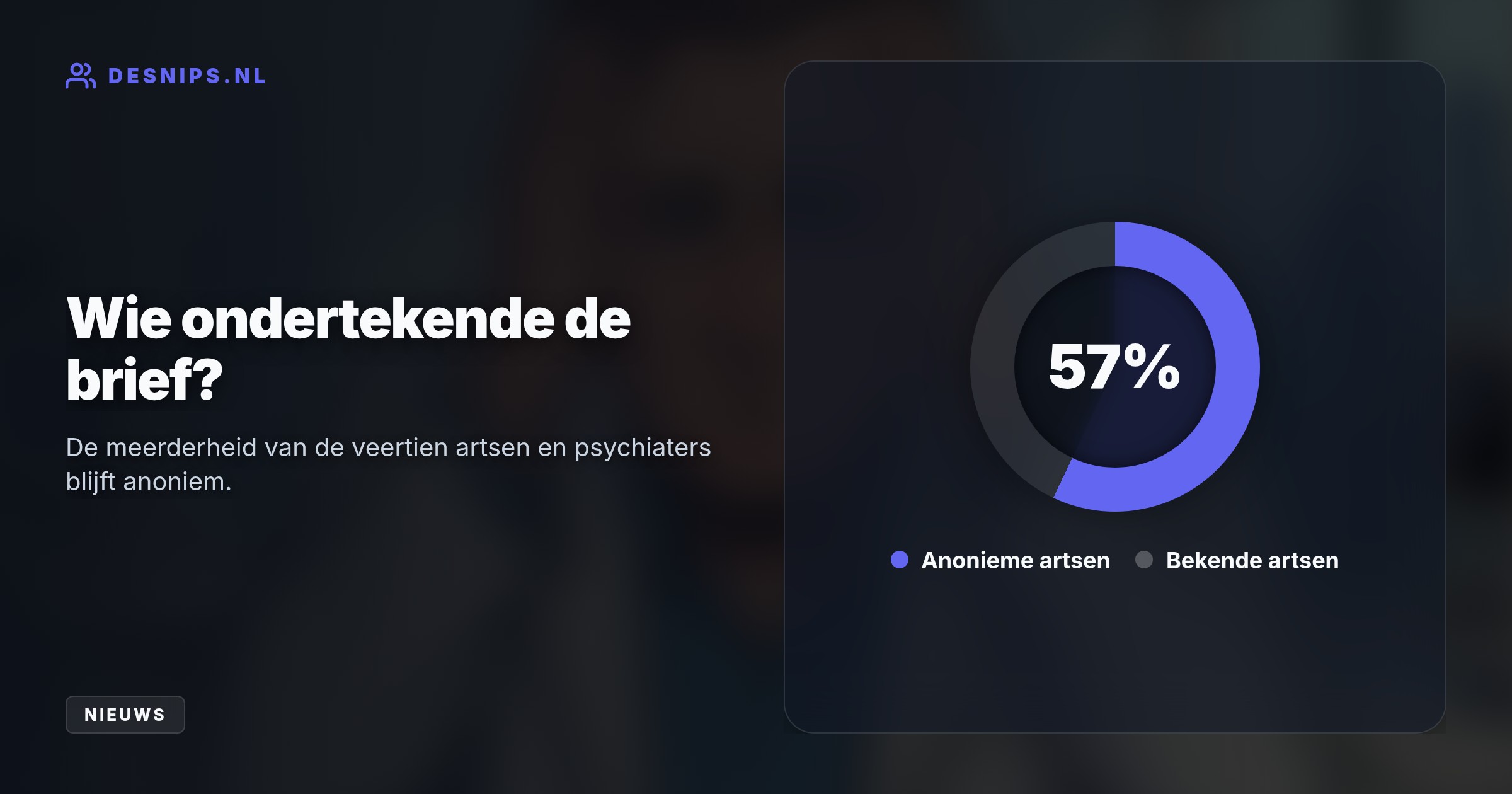 De arts betuigt publiekelijk spijt in Zomergasten over een brief waarin hij het OM vroeg de ouders strafrechtelijk te onderzoeken na de euthanasie van hun dochter.