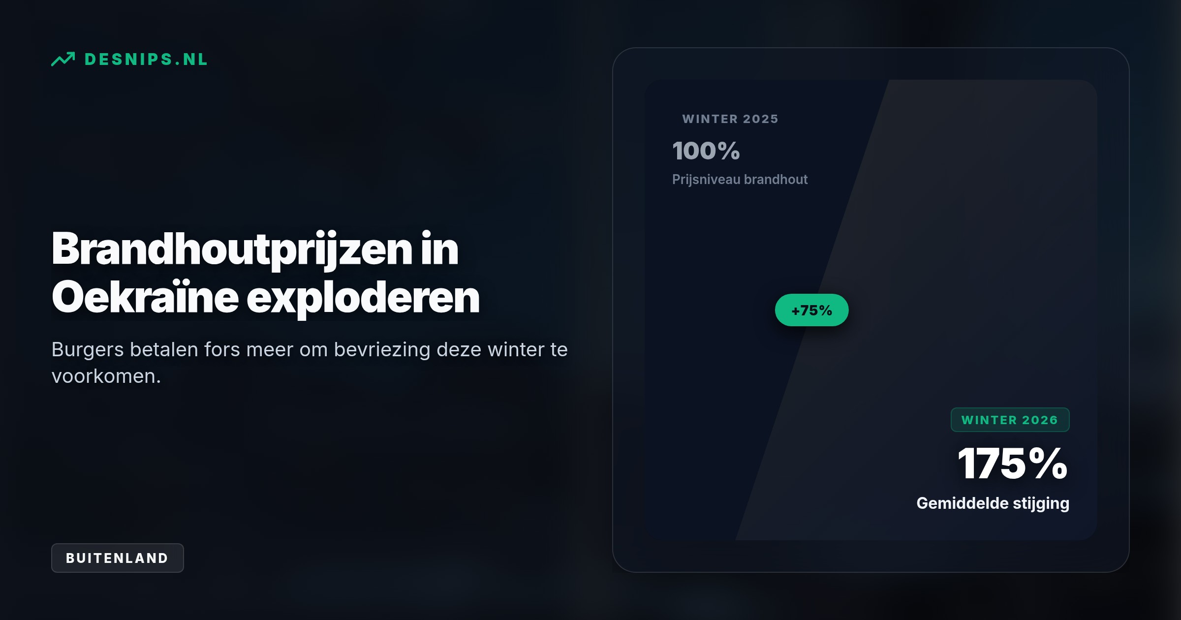 Terwijl Moskou goedkope drones inzet om raketten te sparen, kampt Kiev met grote munitietekorten voor de vrieskou. Dit riskeert nieuwe Europese migratie- en energiecrises.