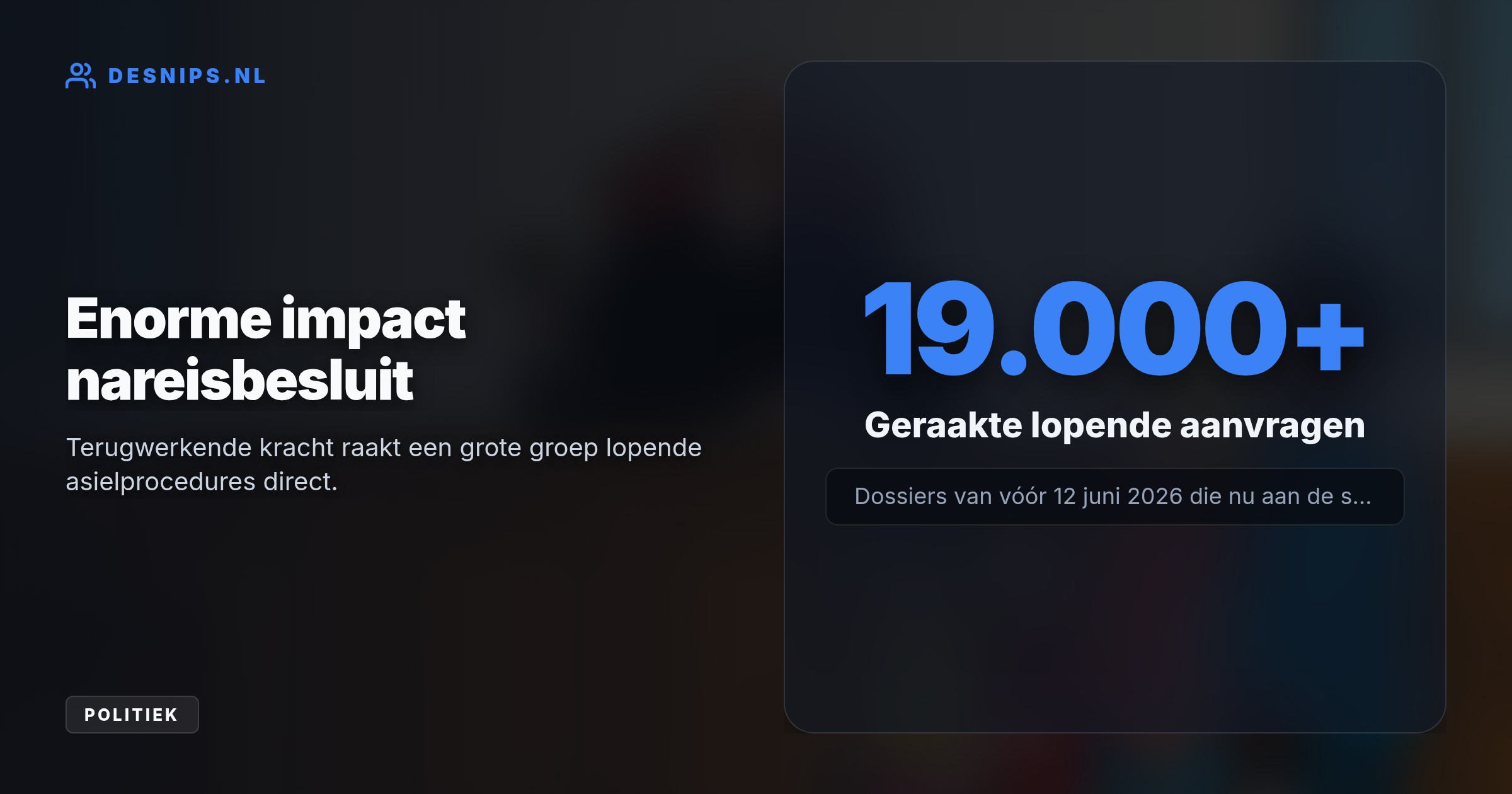 De regels van 12 juni 2026 gelden ook voor oudere dossiers. Omdat de minister belangen slecht woog, moet hij binnen zes weken nieuwe besluiten nemen.