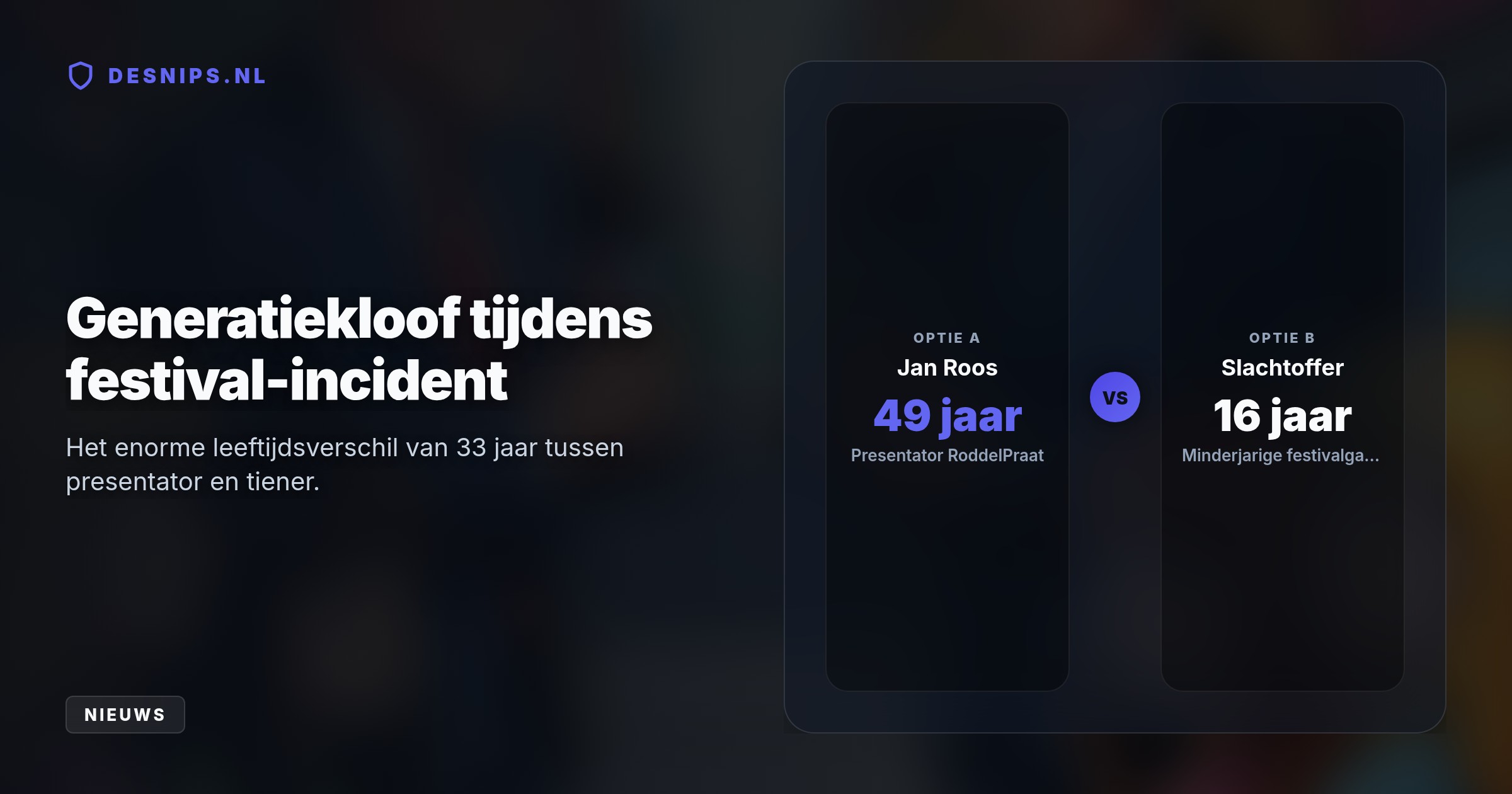 Het duo deed zich op de Zwarte Cross voor als NPO-reporters om een zestienjarig meisje seksueel te intimideren. De moeder overweegt nu aangifte onder de strenge zedenwet van 1 juli 2024.