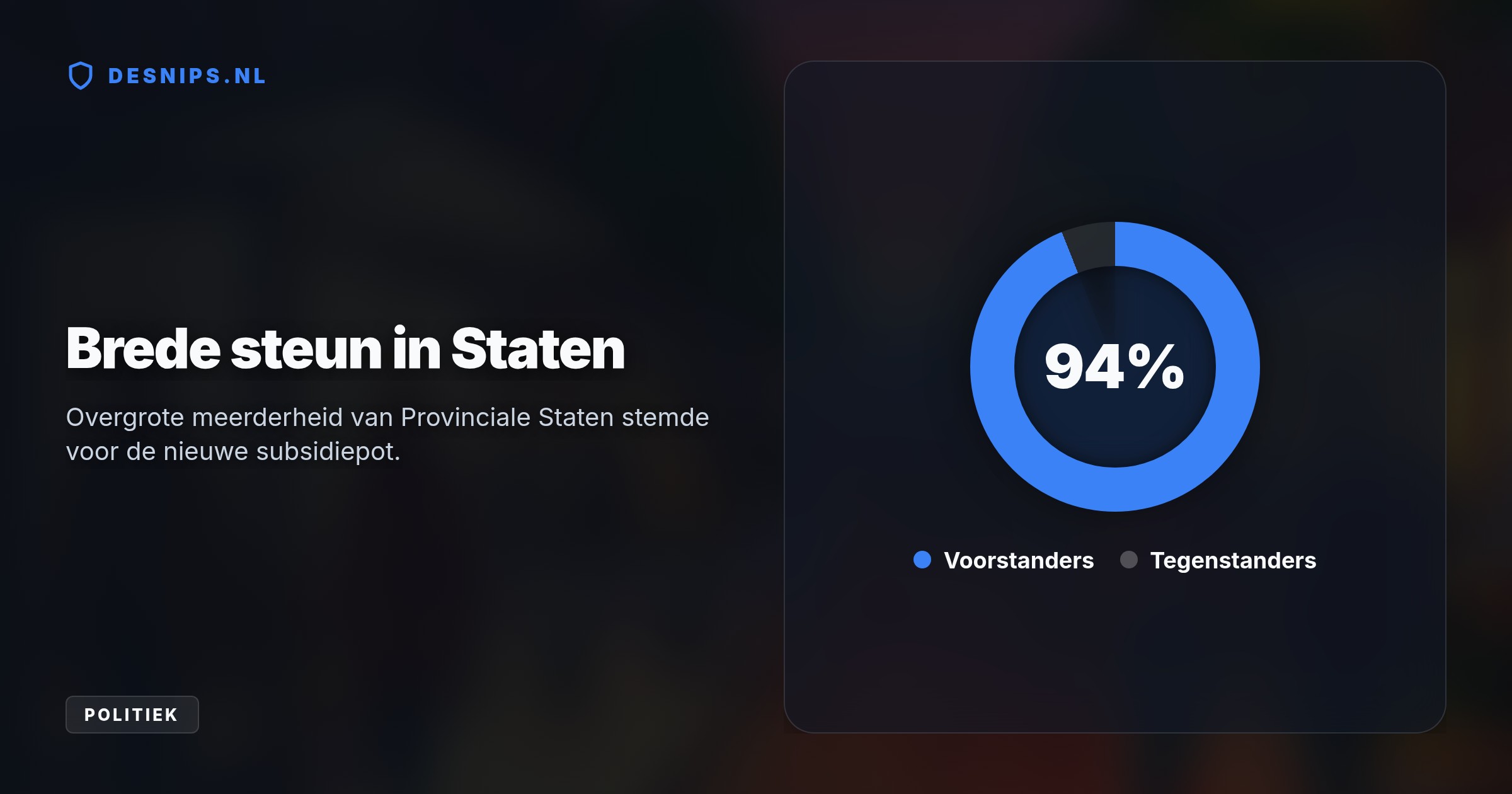 Met de subsidie kunnen gemeenten donkere fietstunnels, bushaltes en recreatiegebieden beter verlichten en slimmer inrichten voor meer sociale veiligheid.