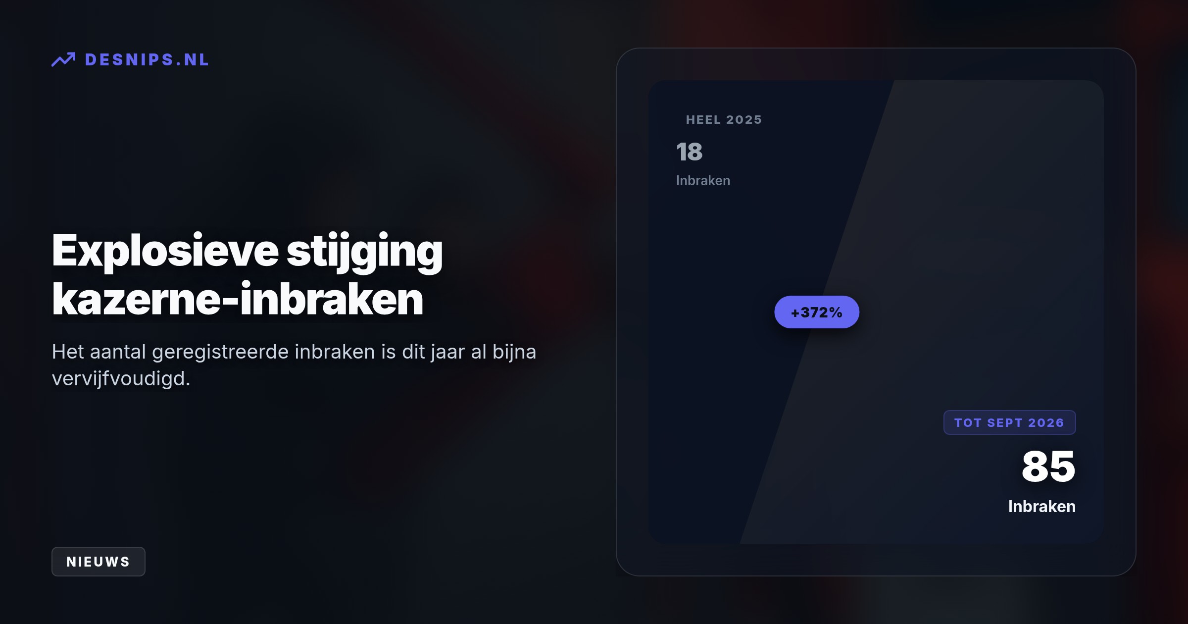 Dieven stelen hydraulische scharen en spreiders om hiermee rolluiken en geldautomaten te slopen. De brandweer kan de levensreddende apparatuur niet achter slot en grendel leggen.