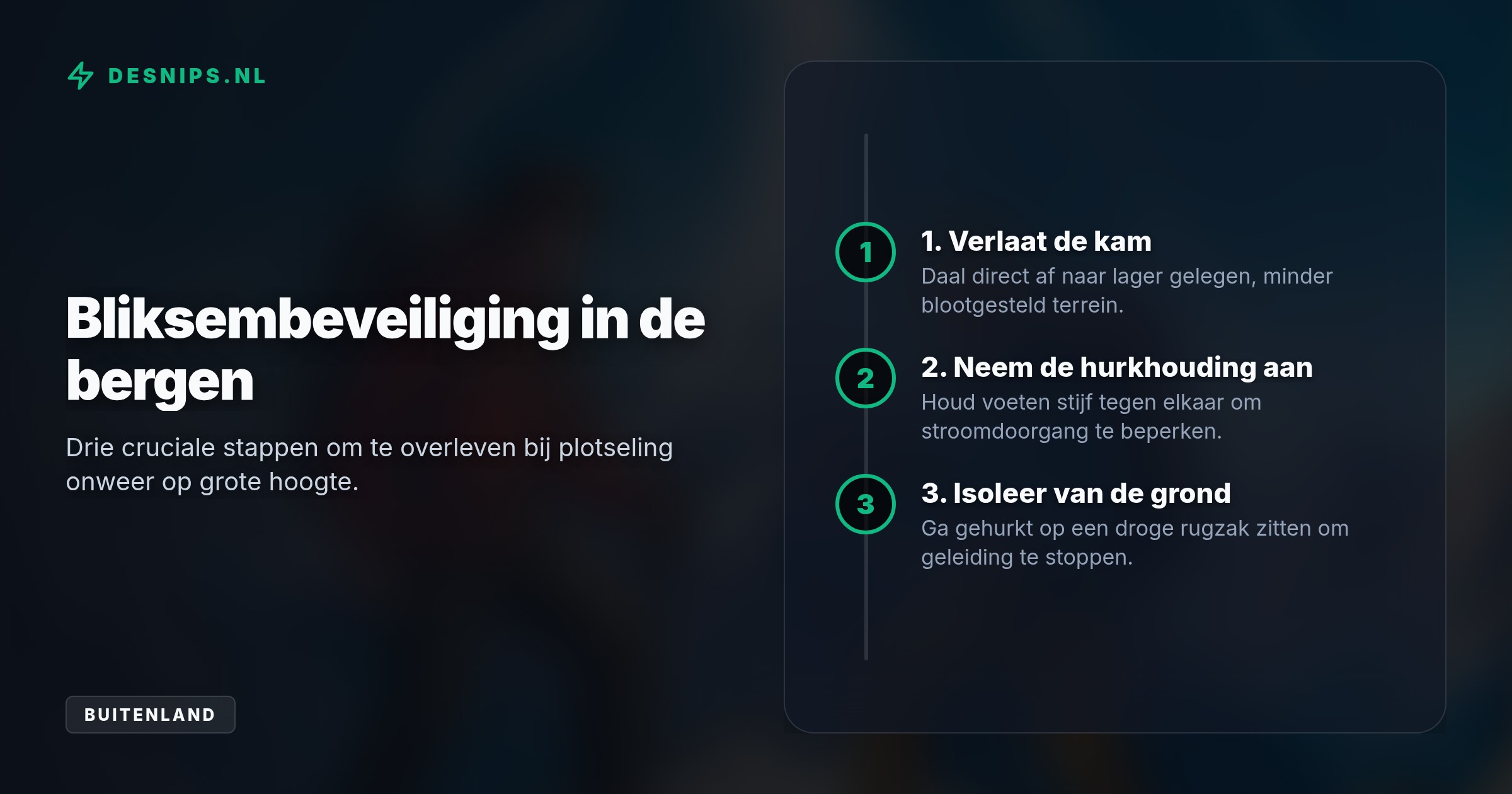 Twee jonge wandelaars raakten zwaargewond door plotseling noodweer op de GR10. Snelle reanimatie redde het leven van de 14-jarige na een hartstilstand.