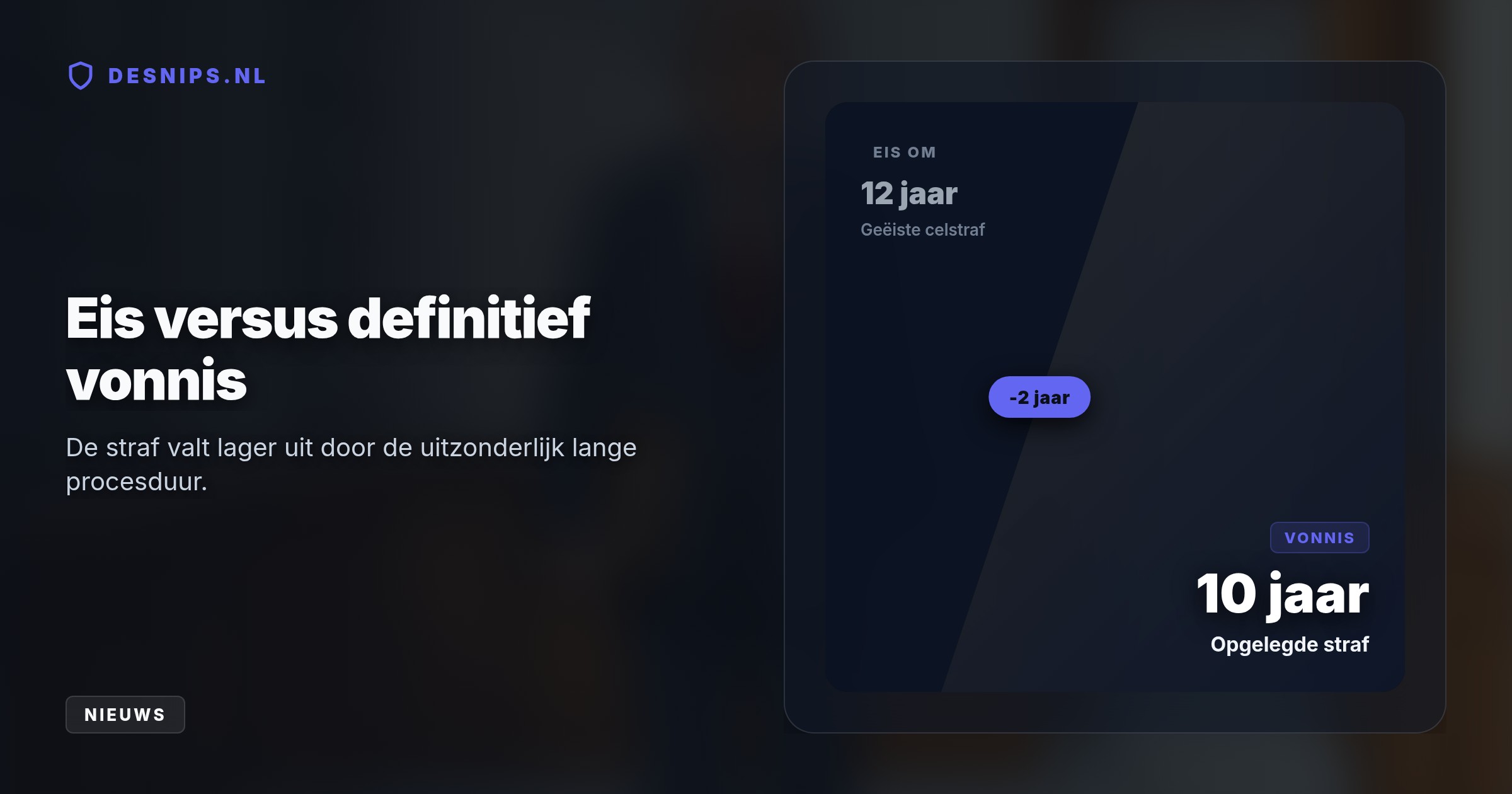 Na negen jaar is de Tilburger veroordeeld op basis van DNA onder de nagels van het slachtoffer. Omdat hij in hoger beroep gaat, wacht hij de zaak in vrijheid af.