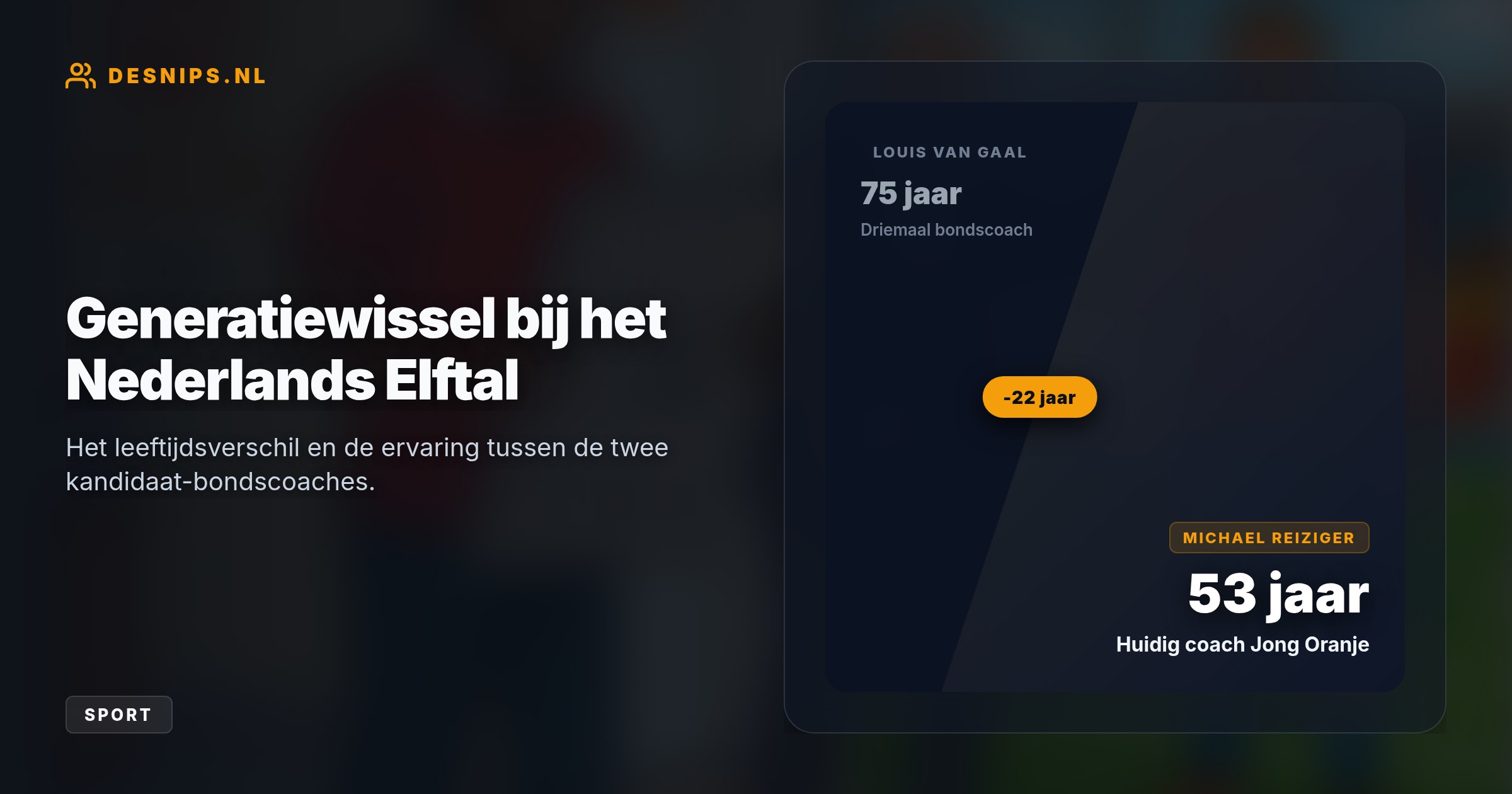 Een NRC-column uit 2021 waarin Seedorf uithaalt naar het gebrek aan vernieuwing bij de KNVB, verhindert nu de aanstelling van Van Gaal. De bond kiest met Michael Reiziger voor de toekomst.