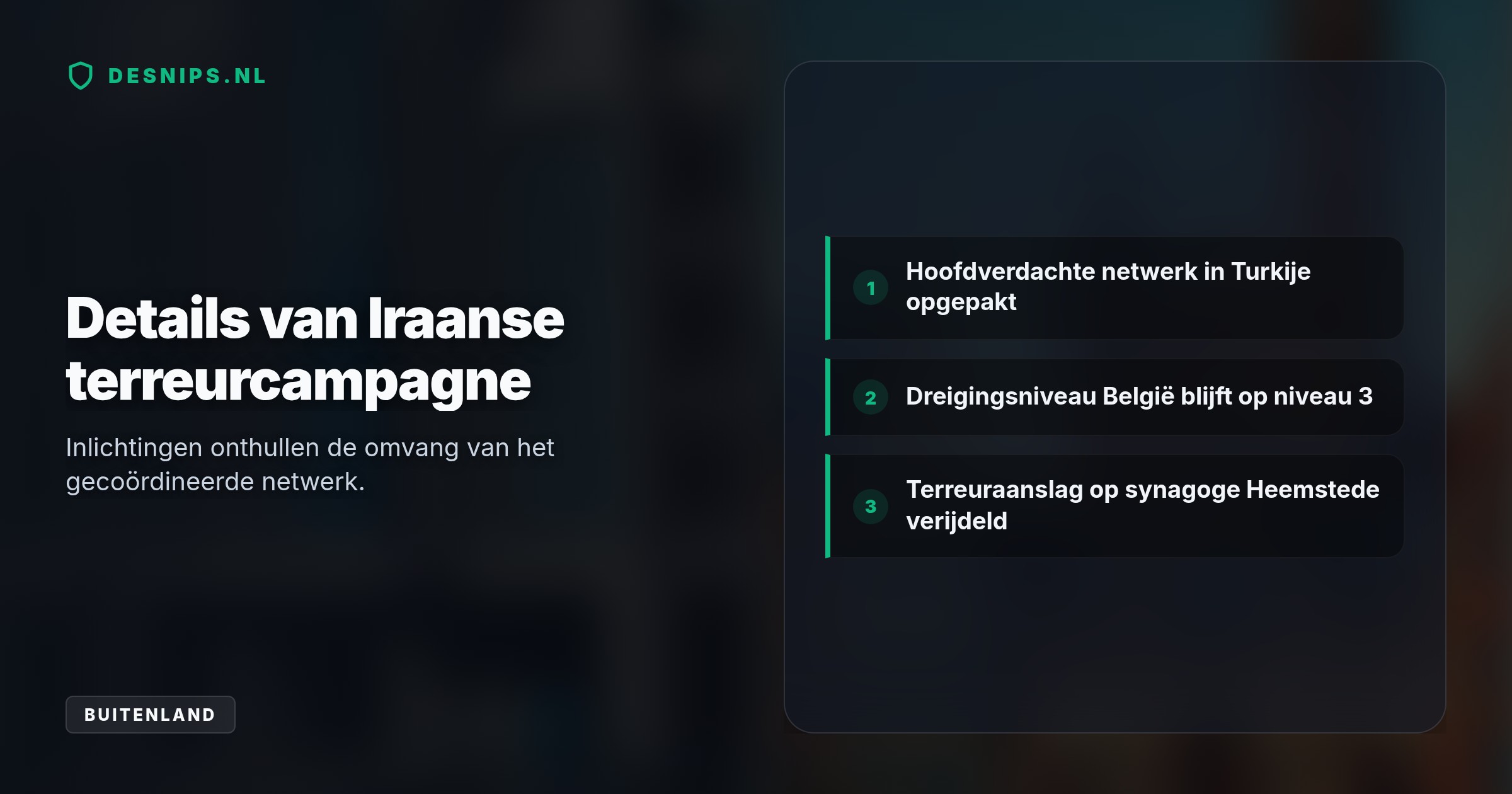 Teheran stuurde via een Europees netwerk de terreurcampagne aan. Naast aanslagen in Luik en Antwerpen werden gelijktijdig complotten in Nederland verijdeld.