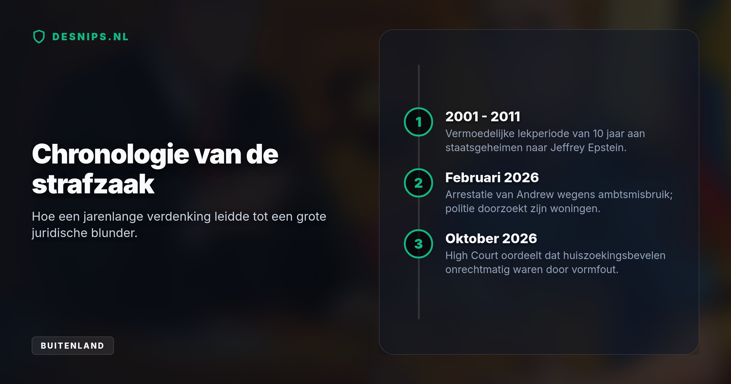 De Britse politie gebruikte de verkeerde wet voor de huiszoekingen. Teruggeven heeft volgens de rechter geen zin, omdat de politie de documenten direct weer wettelijk mag opeisen.
