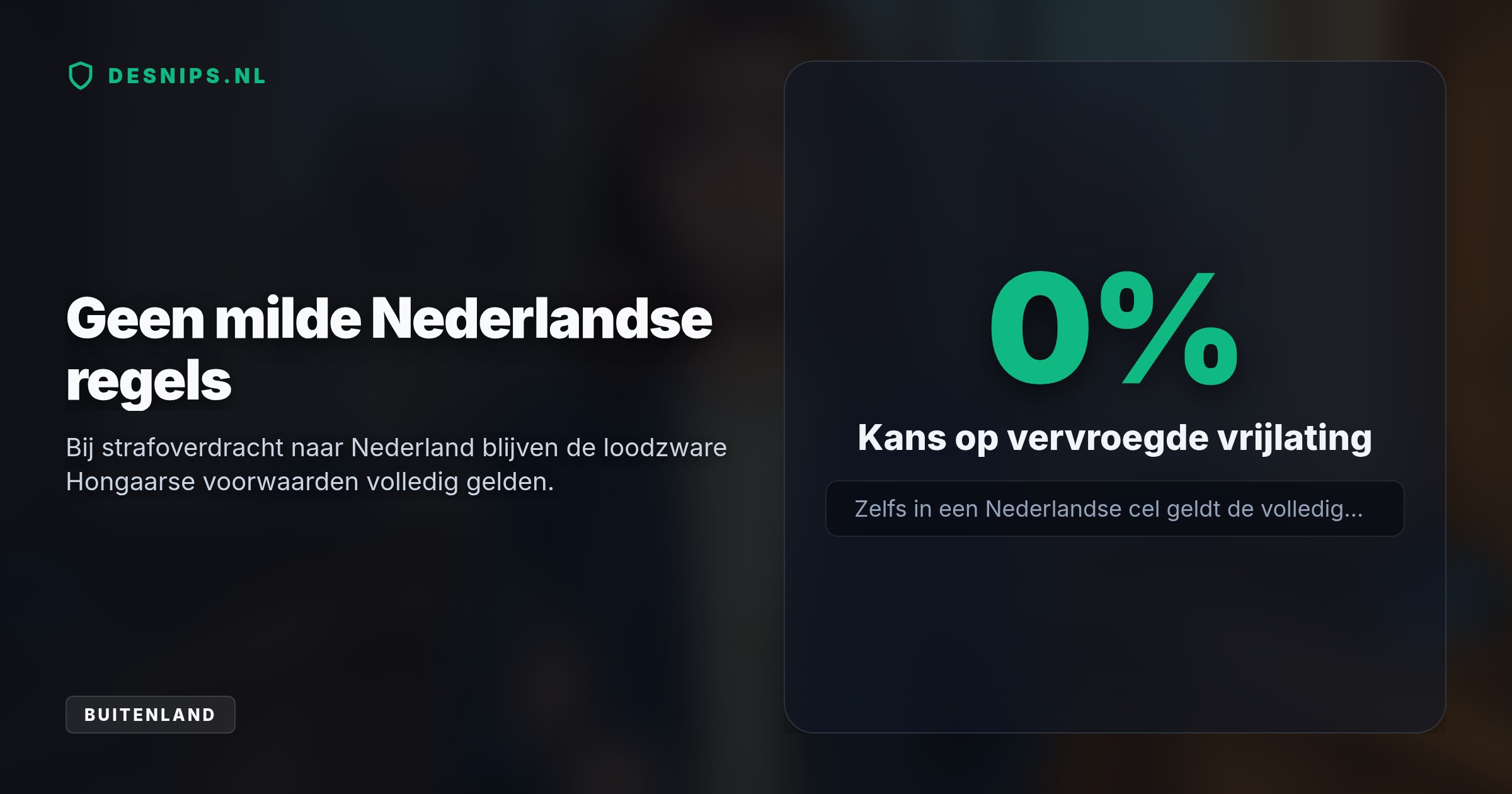 De rechtbank in Boedapest veroordeelt de vrouw na een fatale steekpartij uit jaloezie. Bij overdracht naar Nederland geldt nul kans op vervroegde vrijlating.