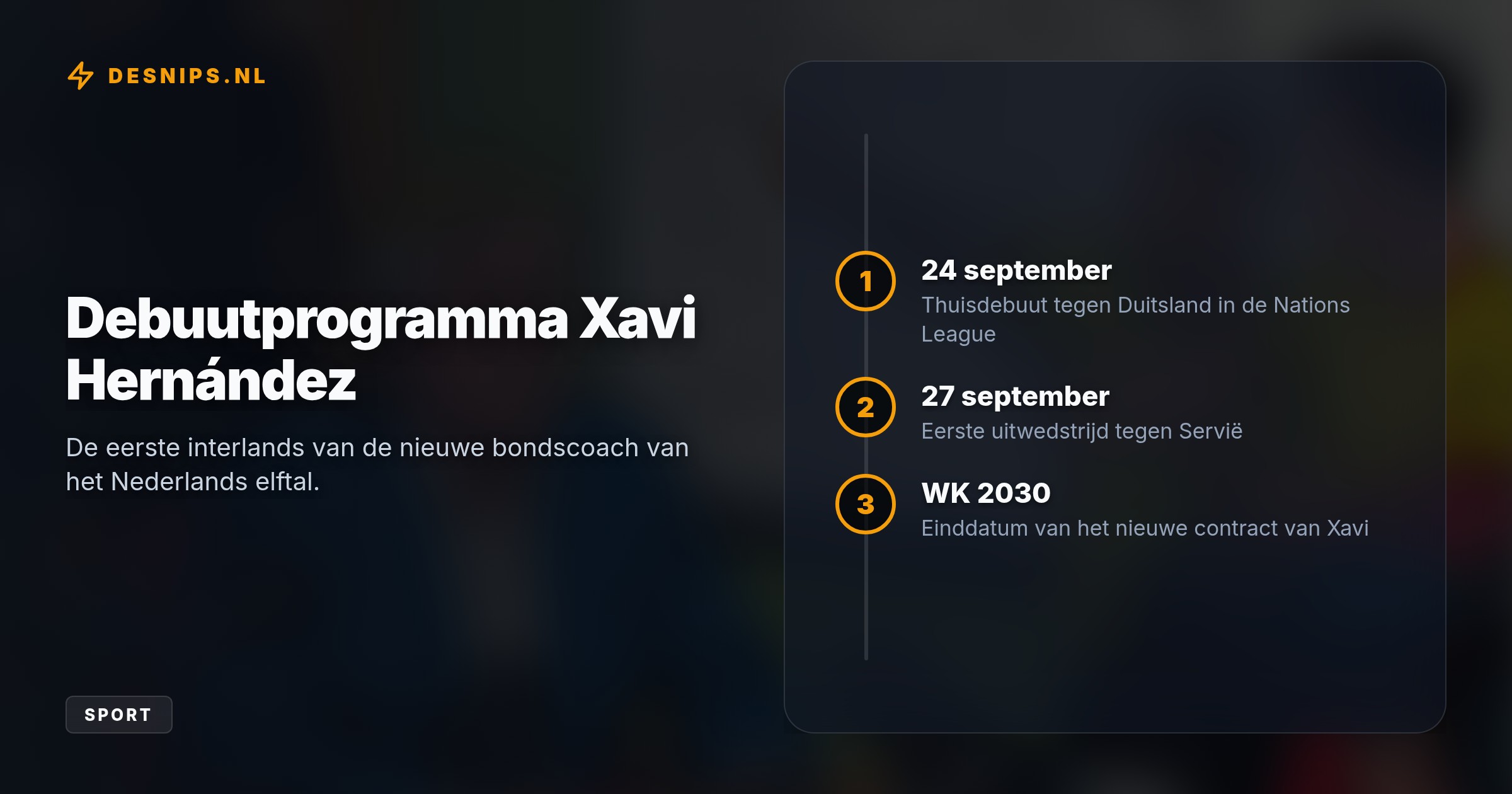 Terwijl de media Koeman afkraakten om de defensieve opstelling tegen Marokko, beraamden Virgil van Dijk en Ruud van Nistelrooij dit zelf. Opvolger Xavi Hernández debuteert op 24 september.