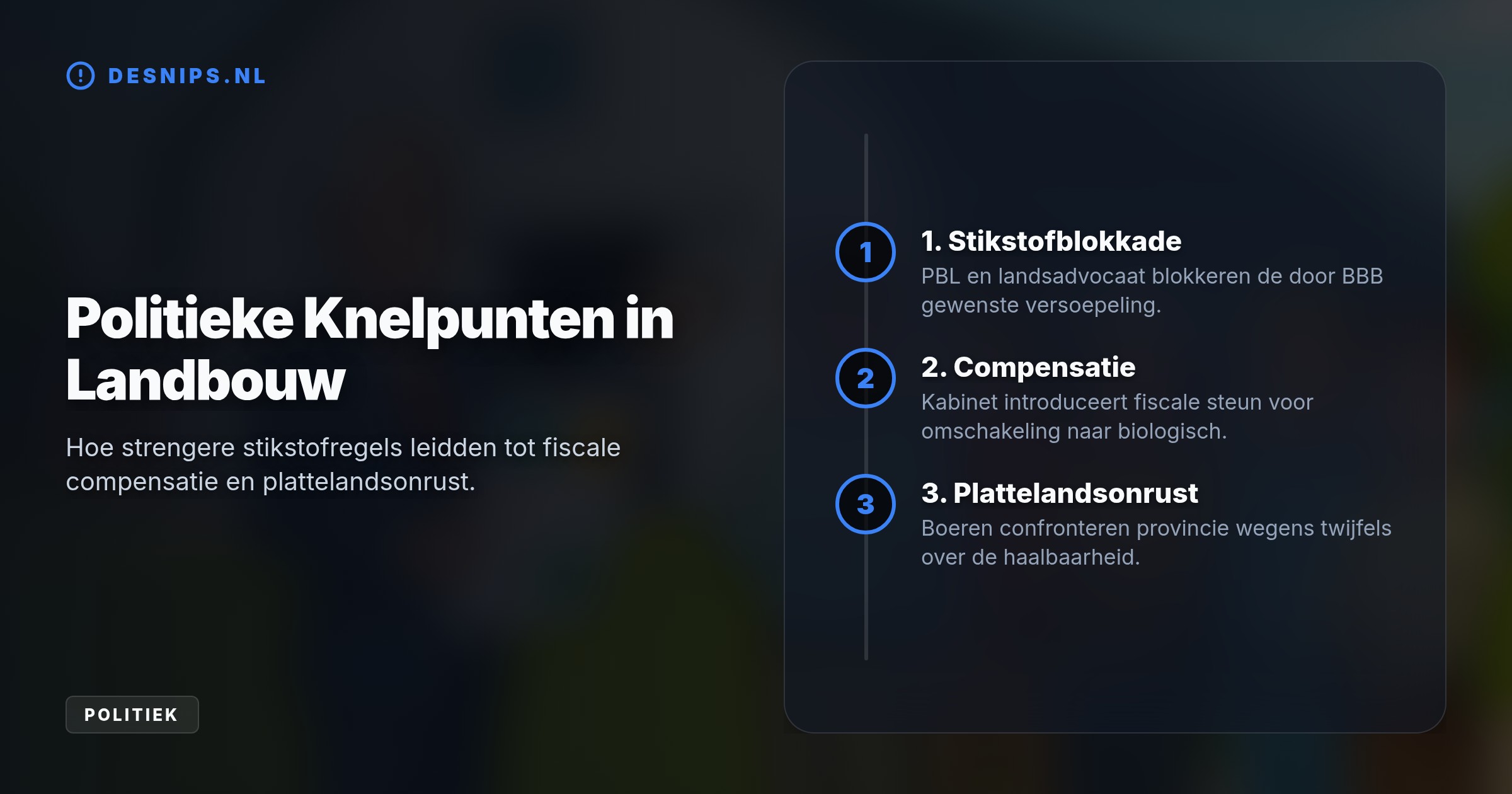 Het kabinet-Jetten wil de stikstofuitstoot hiermee snel verlagen. Hoewel dit BBB-coalitiepartner te vriend houdt, heerst er op het erf grote twijfel over de haalbaarheid van de regels.