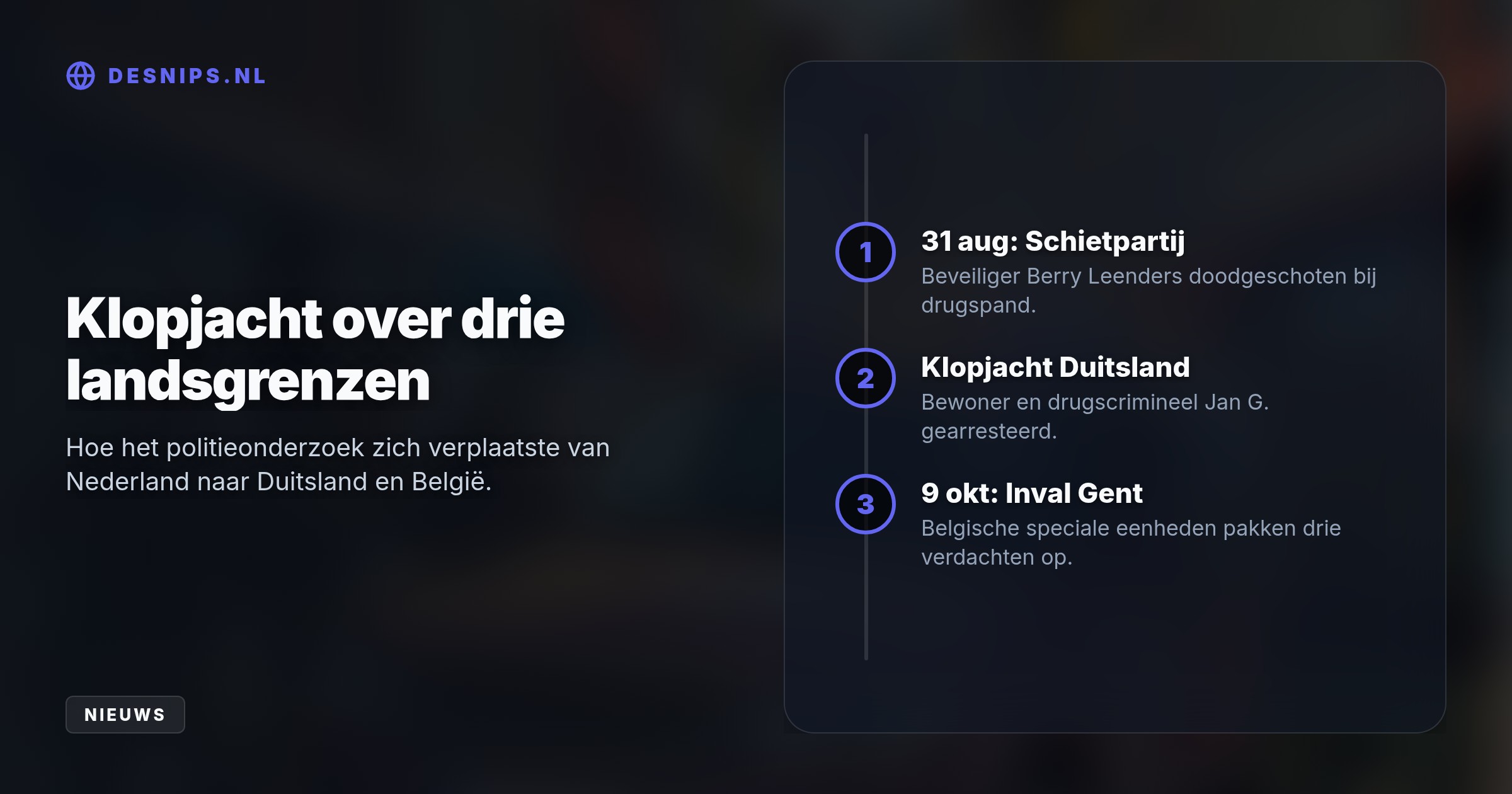 De twintigers werden na een klopjacht door speciale eenheden in Gent ingerekend. Justitie verdenkt hen van moord en lidmaatschap van een criminele organisatie.