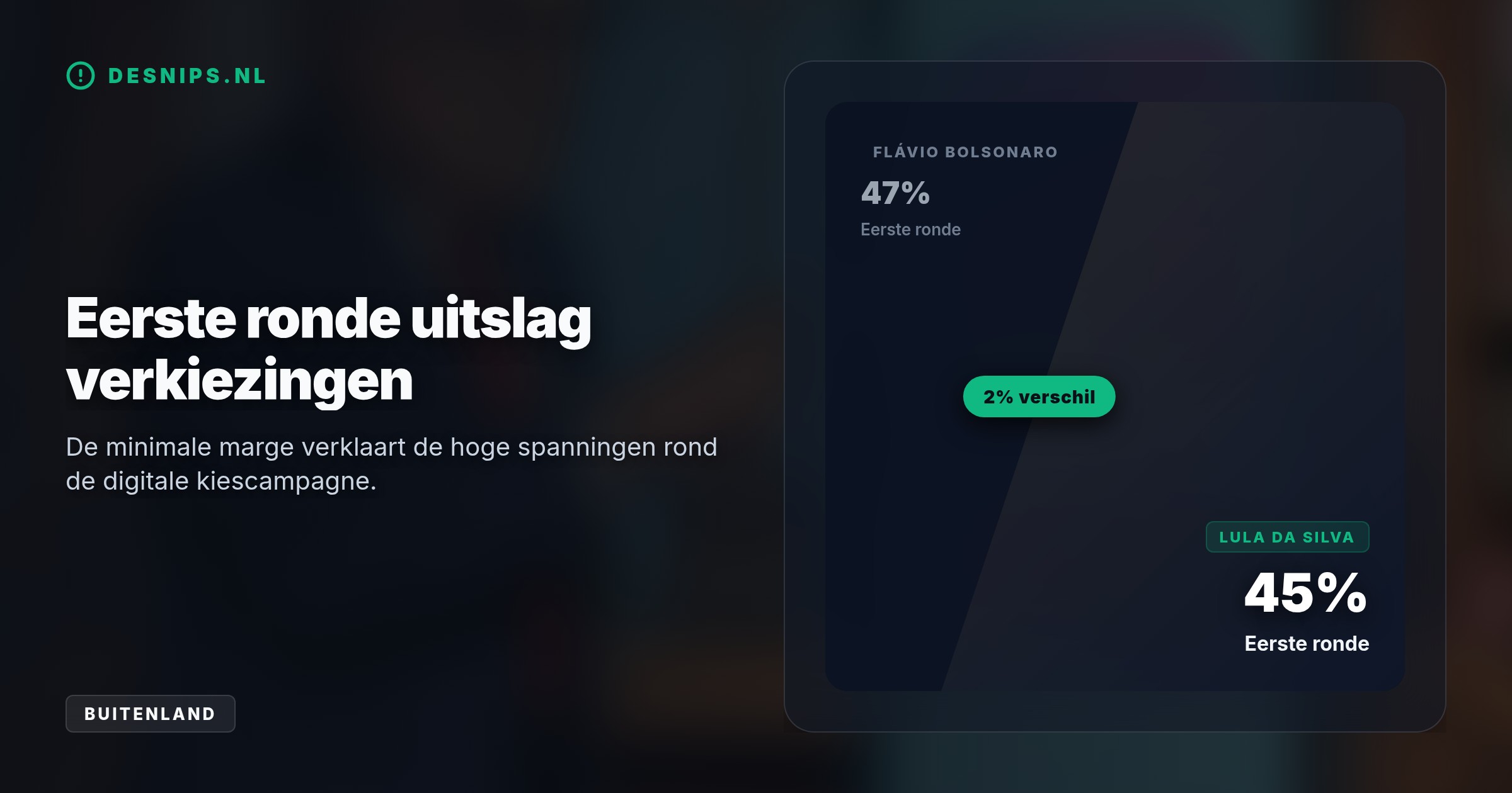 Lula's campagneteam meldt geblokkeerde Instagram-berichten voor de beslissende tweede verkiezingsronde. Meta spreekt van een technische storing en moet van het kieshof binnen 48 uur opheldering geven.
