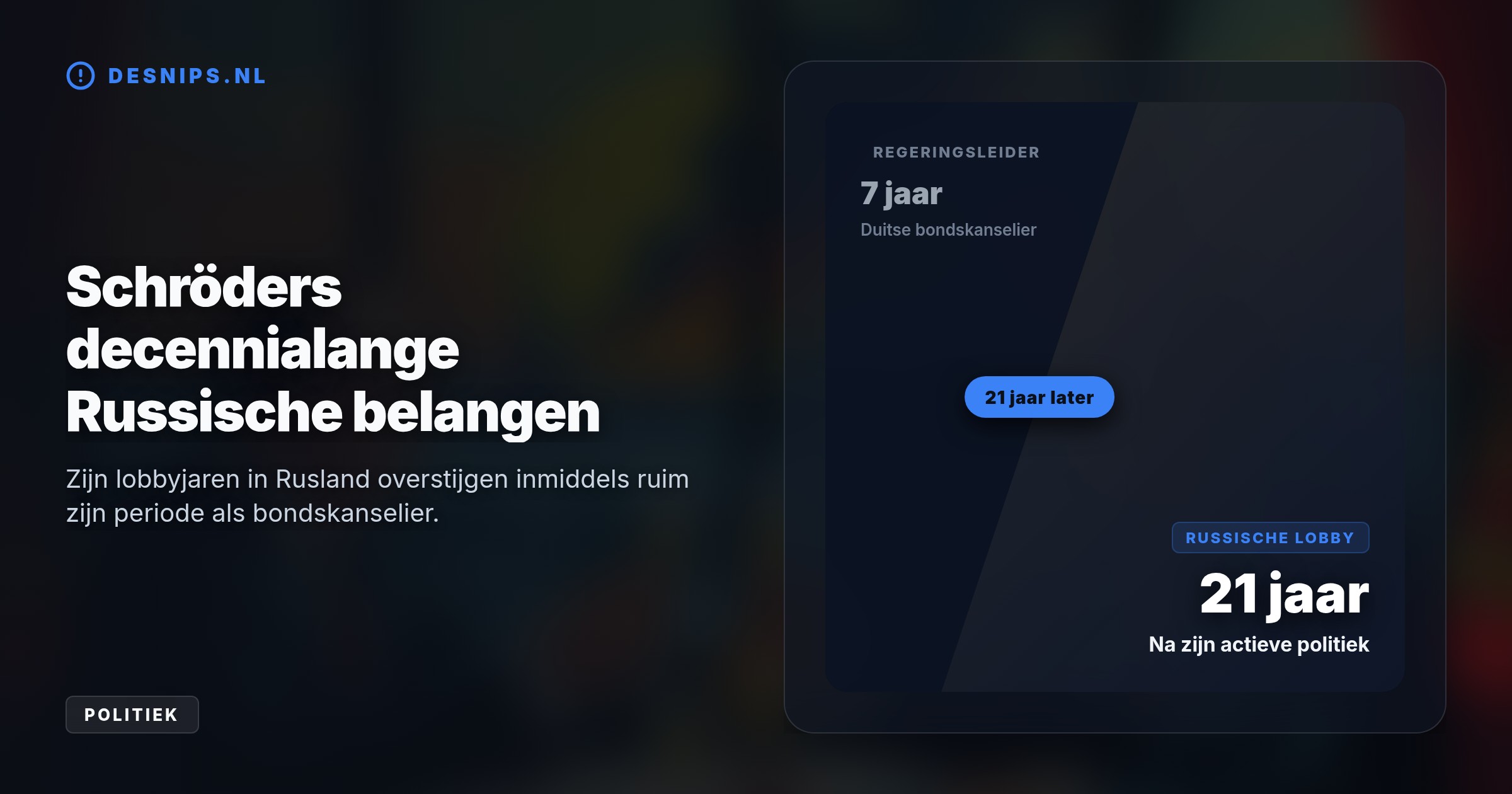 Terwijl Russische bommen op Oekraïne vielen, bezocht de kersverse supermarktcommissaris Schröder zijn oude vriend voor diens 74e verjaardag. Berlijn noemt het gedrag volstrekt immoreel.