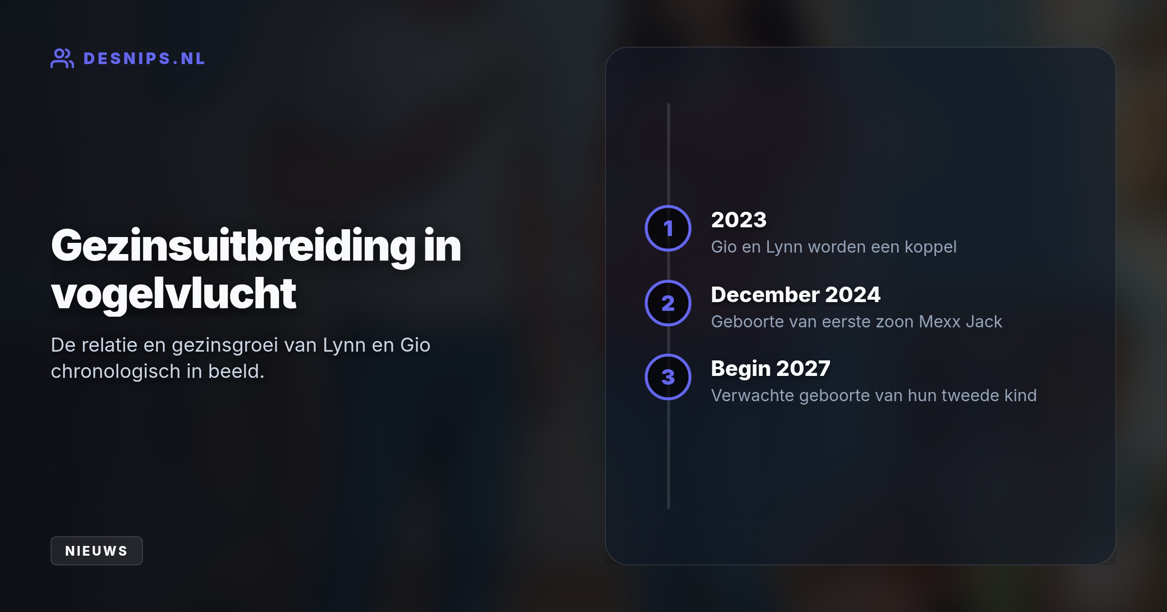 Het koppel deelt echofoto's op Instagram. Hun tweede kindje volgt op zoon Mexx, die eind 2024 ter wereld kwam na een gecompliceerde zwangerschap.