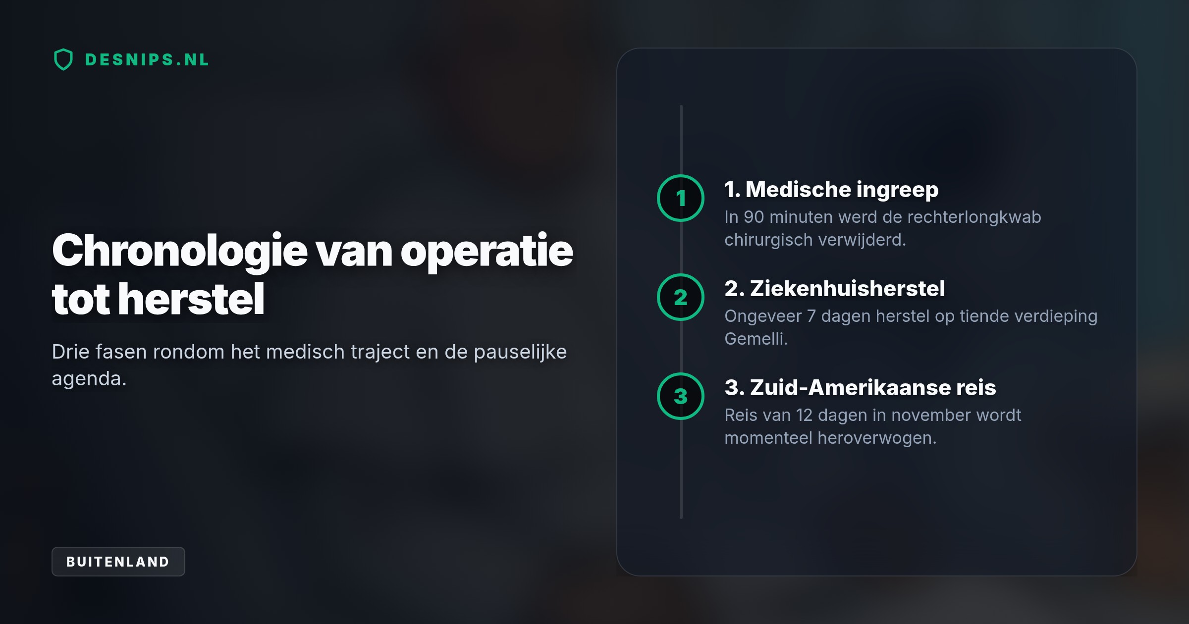 Chirurgen verwijderden in 90 minuten de aangetaste rechterlongkwab. Het Vaticaan schort alle publieke audiënties op tot 20 oktober.
