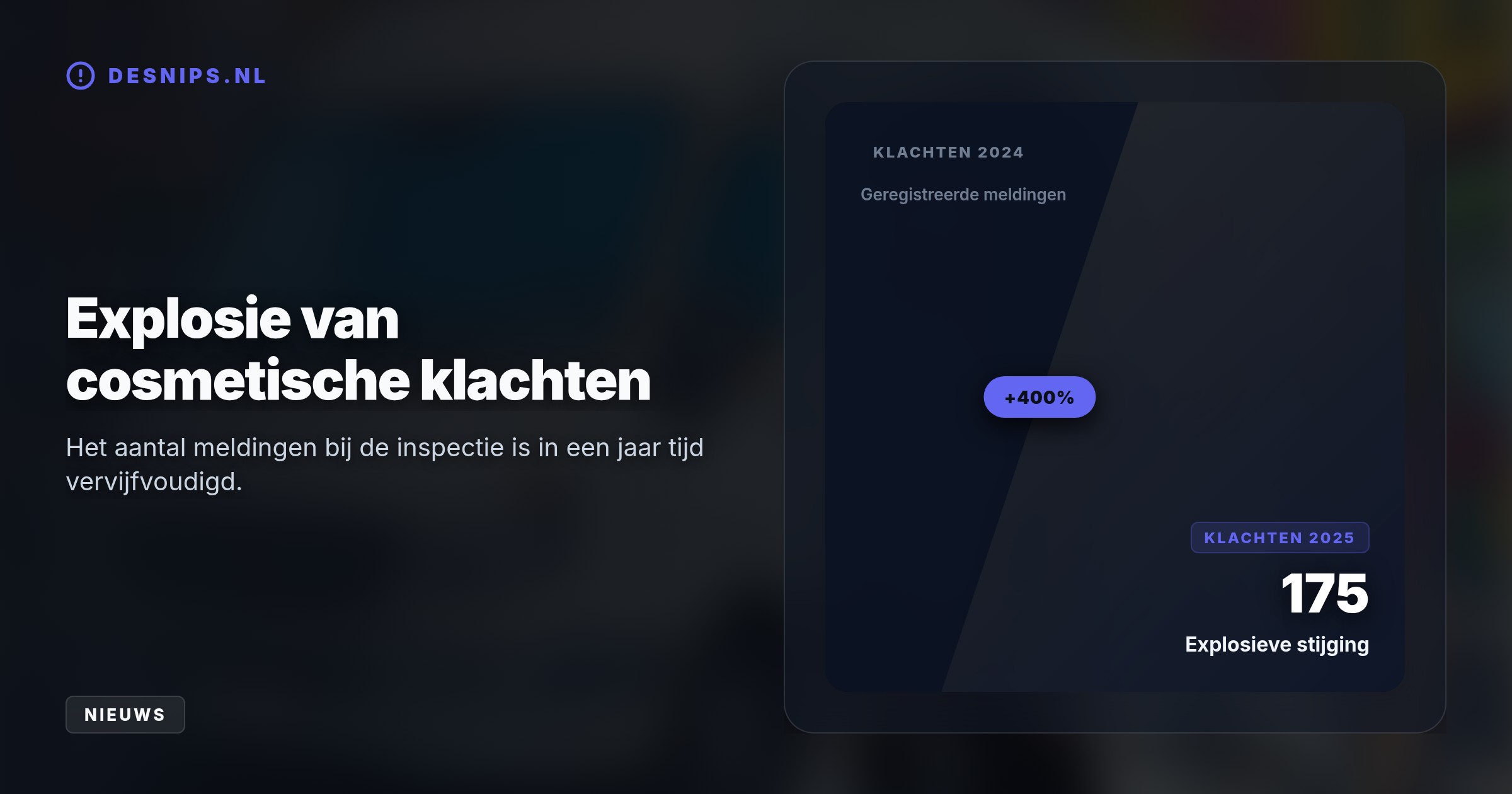 De inspectie waarschuwt studenten met een mobiele pop-upkliniek omdat behandelaars vaak onbevoegd zijn en in 14% van de gevallen blijvende schade veroorzaken.