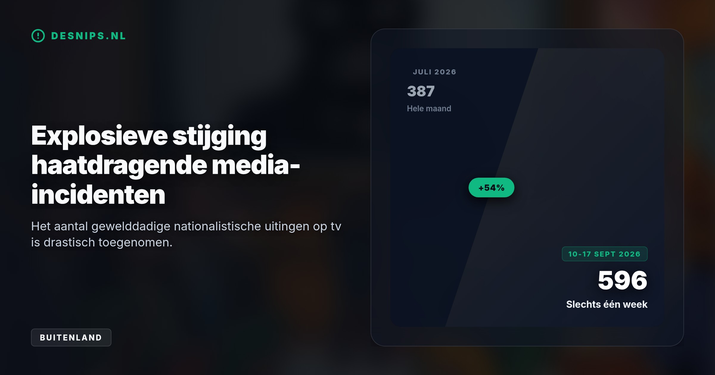 Ondanks live-oproepen tot kindermoord op Channel 14 weigeren de Israëlische autoriteiten in te grijpen. Ze eisen dat het Hooggerechtshof de klachten verwerpt.