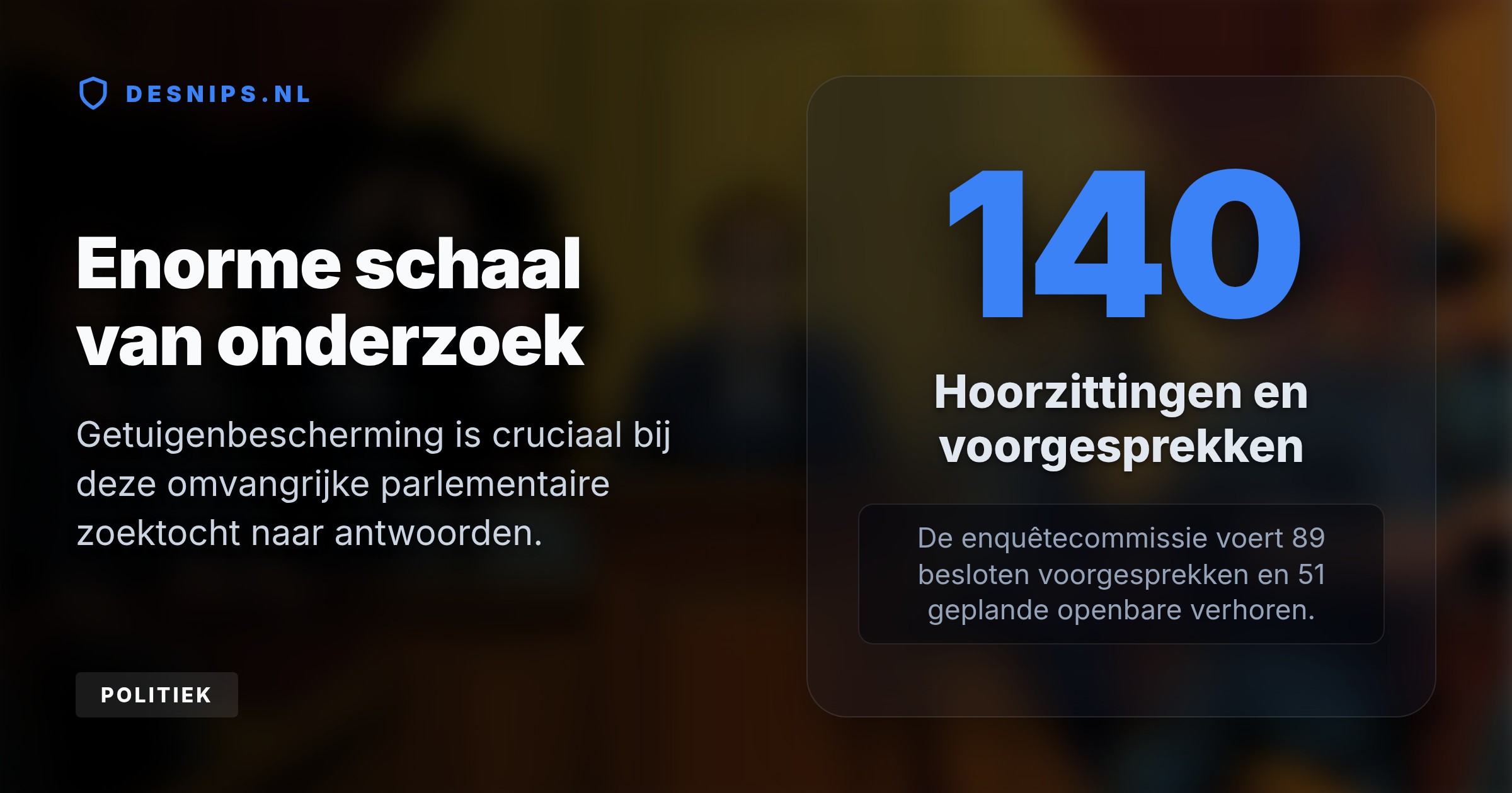 Getuigen zijn wettelijk verplicht om onder eed te verklaren over het coronabeleid, maar worden geïntimideerd. De commissie eist zero tolerance en scherpt de beveiliging direct aan.