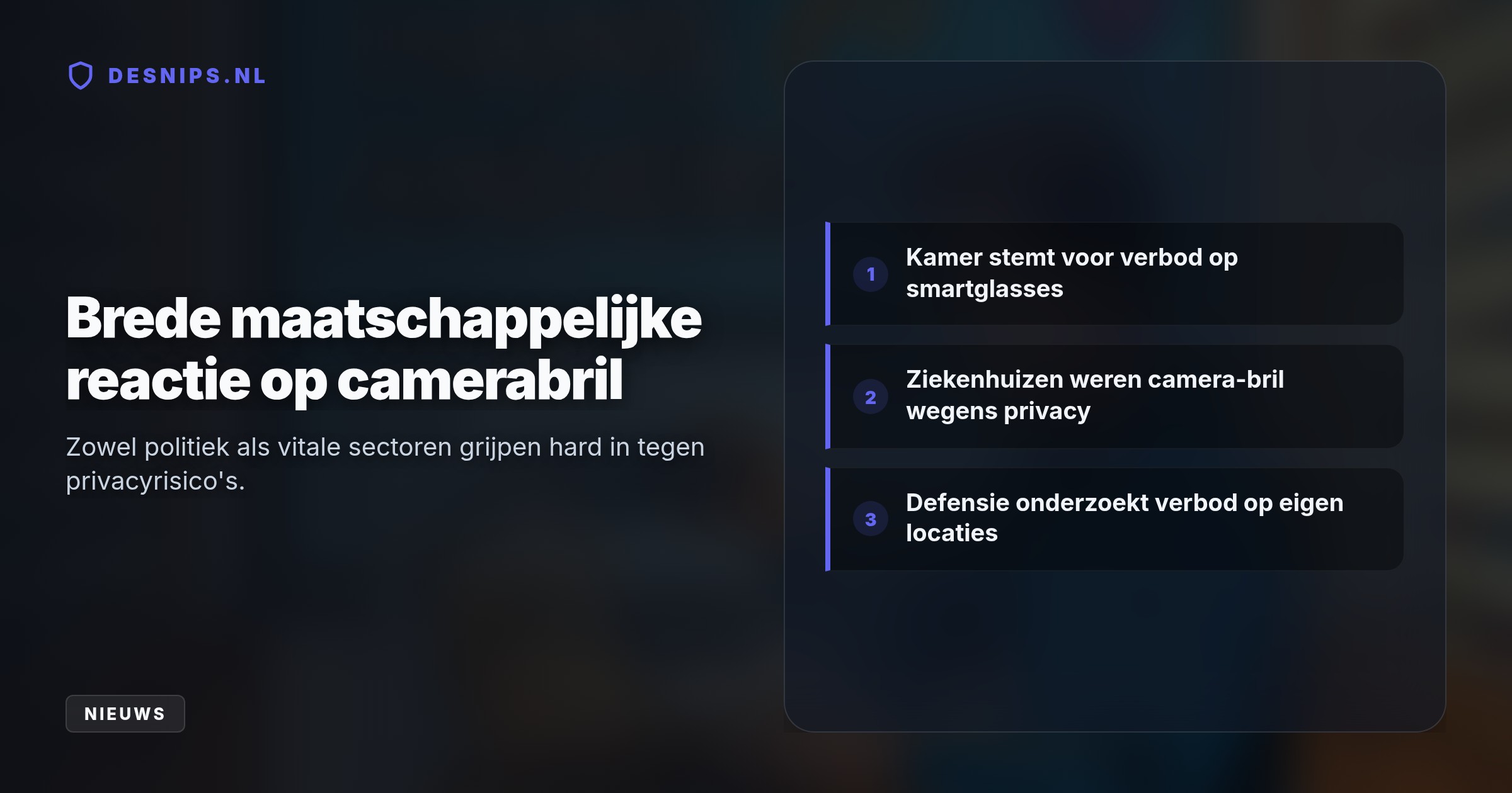 De optiekketen wacht een wettelijk verbod niet af, terwijl concurrent Pearle de omstreden camera-bril van 419 euro voorlopig wel blijft verkopen.
