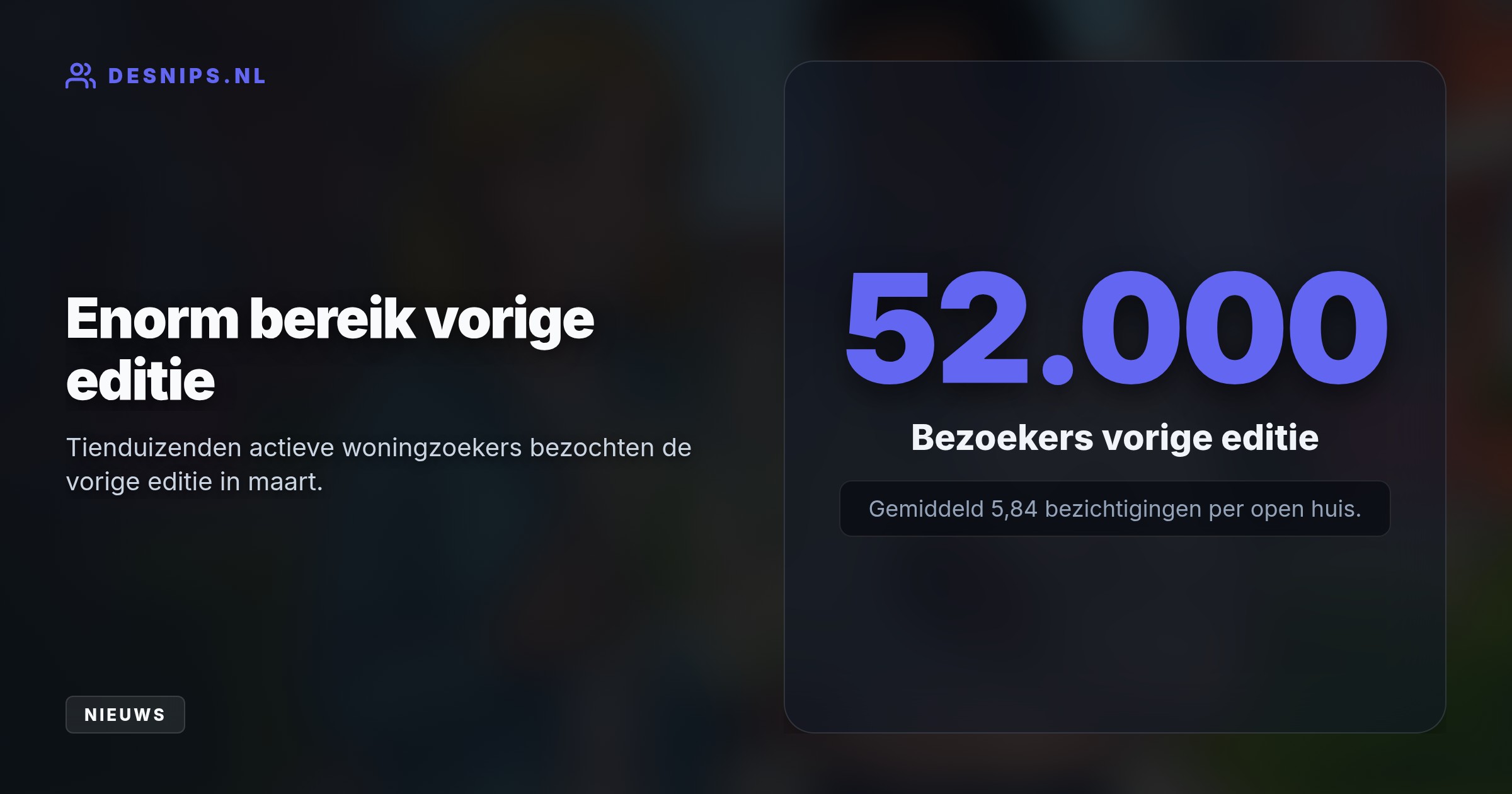 Tussen 11.00 en 15.00 uur openen huizenbezitters door heel Nederland hun deuren. Bereid je financieel goed voor en let daarbij op de impact van je studieschuld.