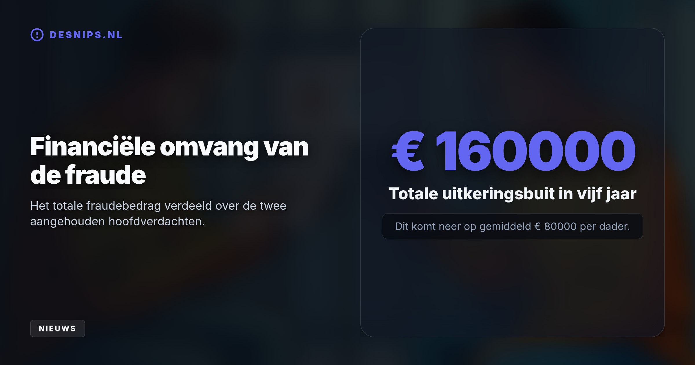 Door een privacygat wist het UWV niet dat ontvangers nog vastzaten. De daders misbruikten dit door brieven met fictieve vrijlatingsdata te sturen.