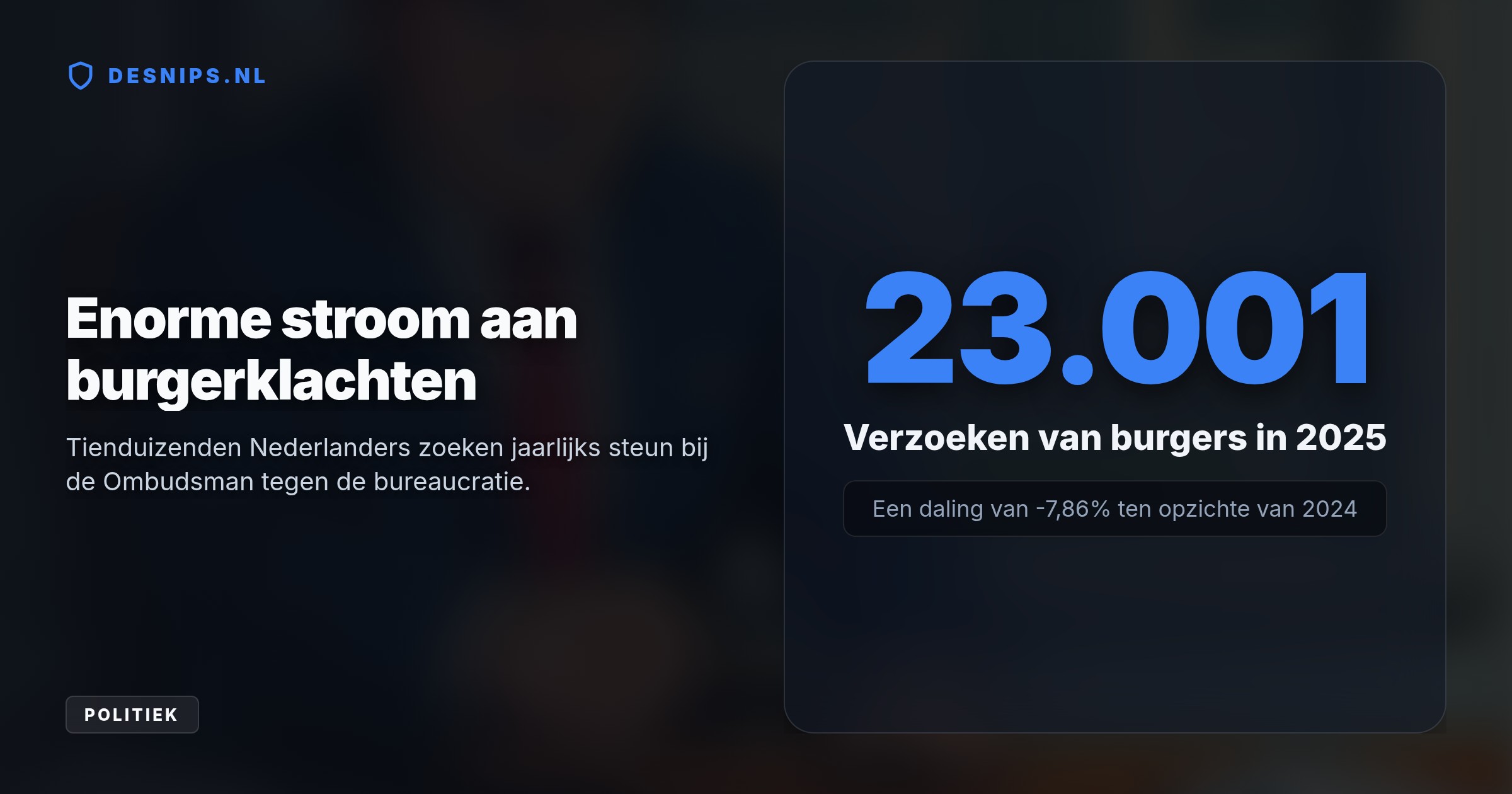Zijn ambtstermijn eindigt op 1 april 2027. Van Zutphen uit felle kritiek op de Haagse politiek, die zijn waarschuwingen over de Toeslagenaffaire jarenlang volkomen negeerde.