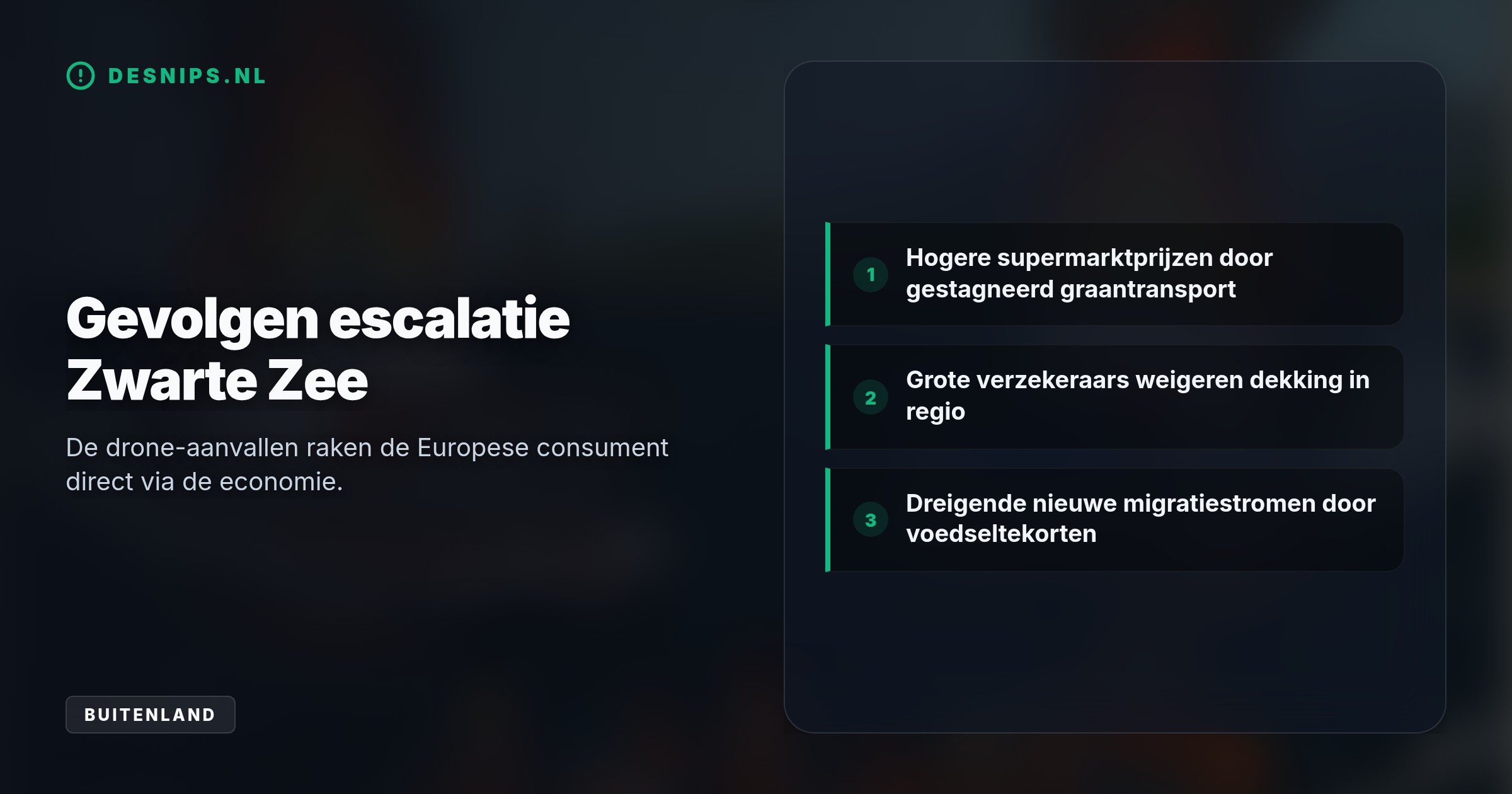 Na drone-aanvallen op de vrachtschepen Alfa Watan en Able roept de Bulgaarse regering een spoedberaad bijeen, terwijl reddingswerkers zoeken naar vermisten in de Zwarte Zee.