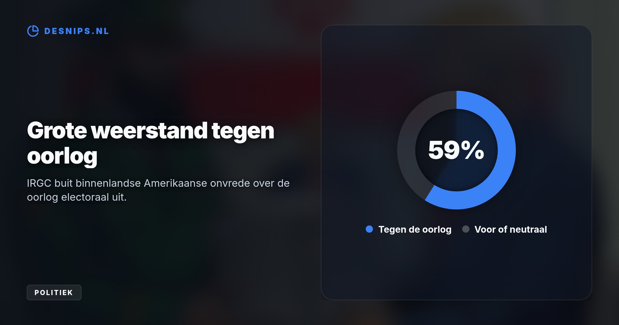 De open brief van 25 pagina’s probeert de Amerikaanse publieke opinie vlak voor de tussentijdse verkiezingen te beïnvloeden te midden van de acht maanden durende oorlog met Iran.