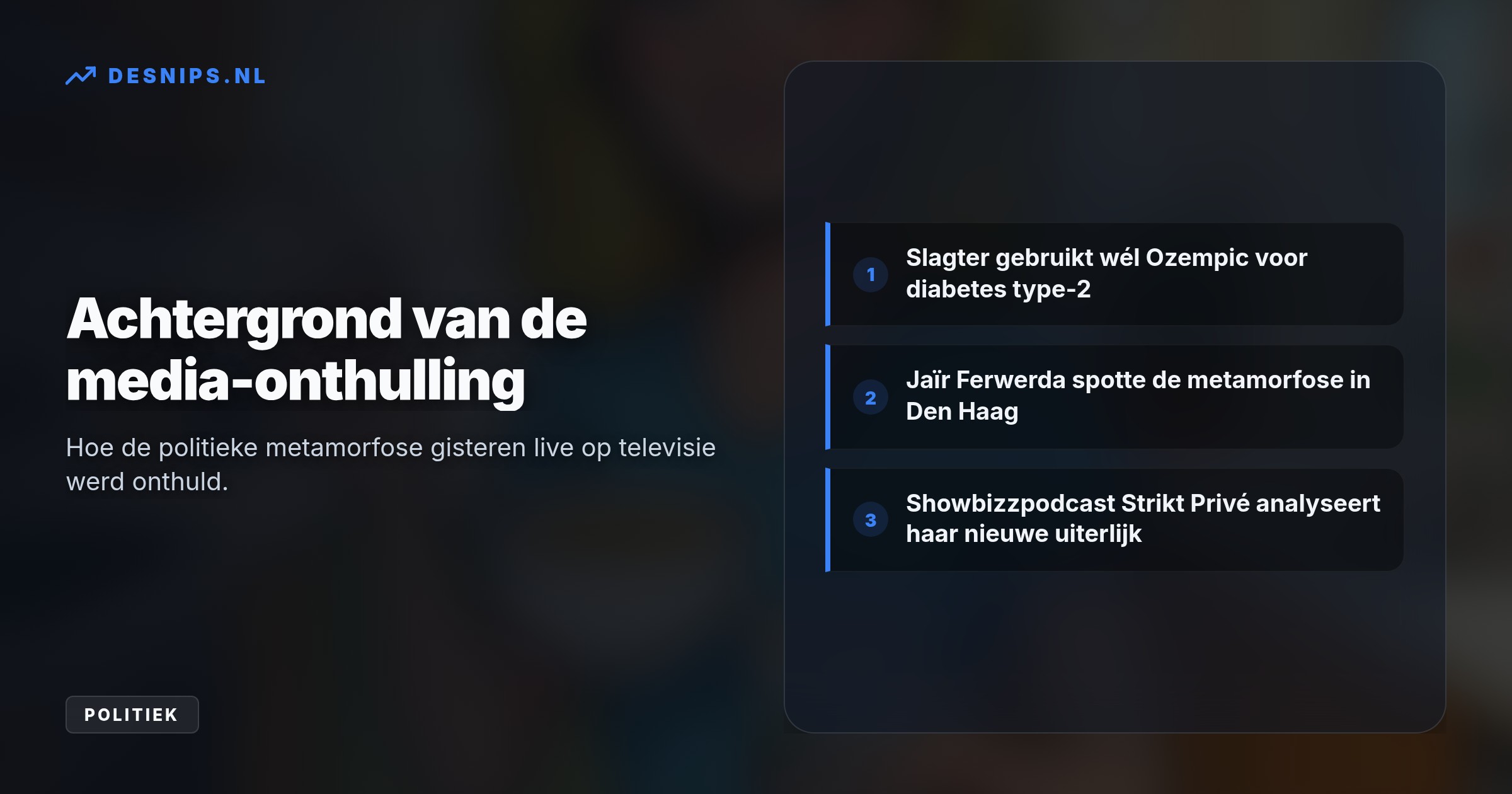 De BBB-leider greep drastisch in omdat haar gewicht 'uit de klauwen liep'. Ze eet nu vooral kwark, soep en salades, maar haar vaste rookgewoonte houdt ze nog aan.