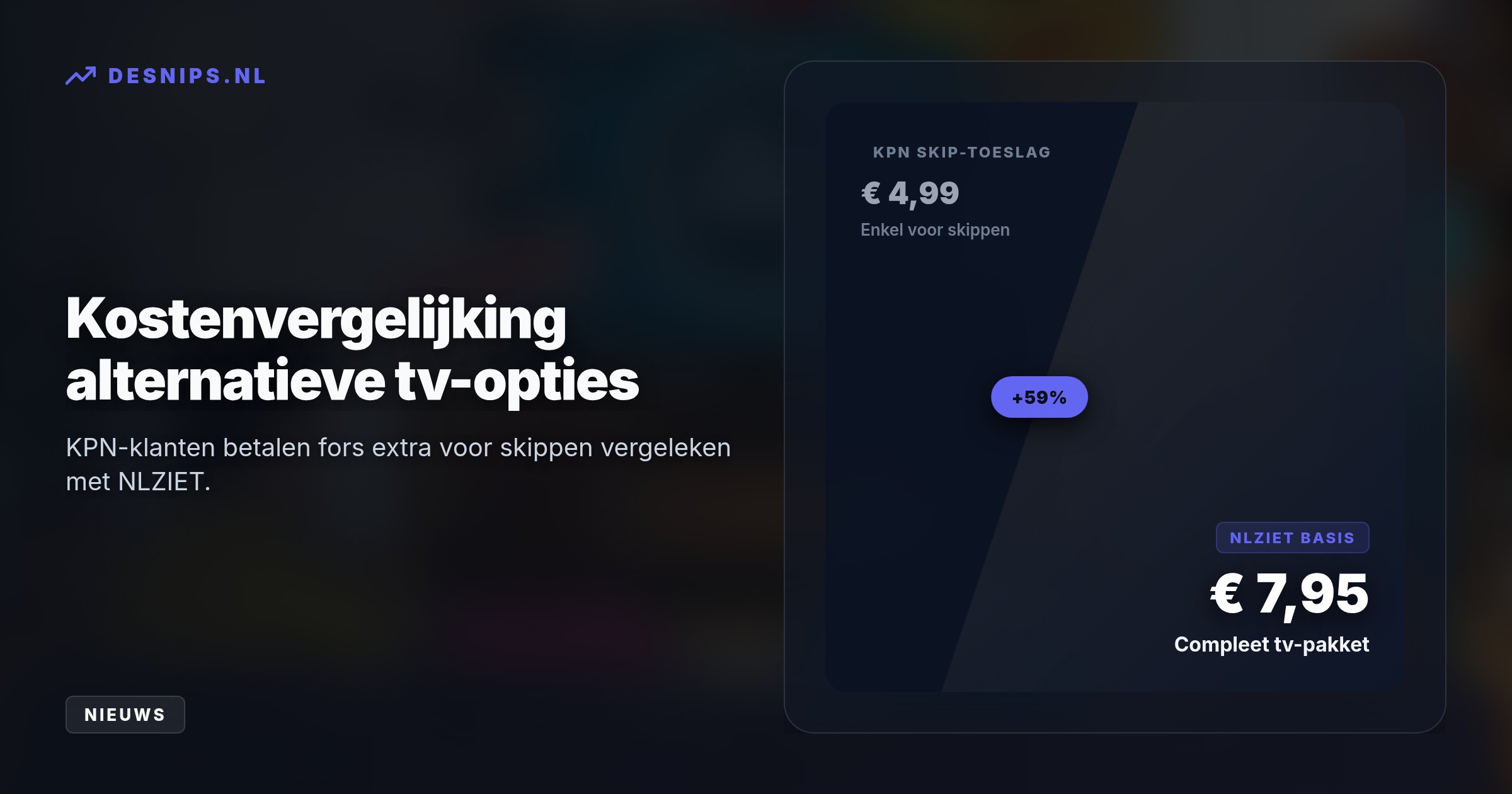 Nu doorspoelen verboden is en zenders naar streamingapps verhuizen, stappen consumenten massaal over op internet-only, NLZIET en illegale IPTV-aanbieders.