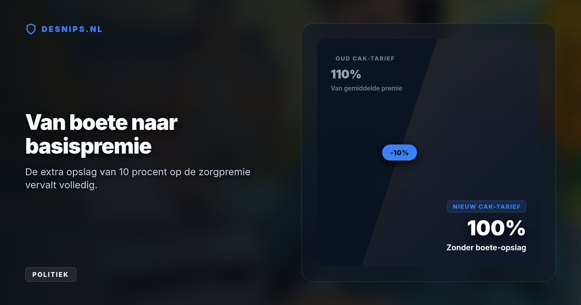 De wanbetalersregeling met een opslag van 10 procent versterkte de schulden. De afschaffing in de Miljoenennota geeft kwetsbare burgers weer financiële ademruimte.