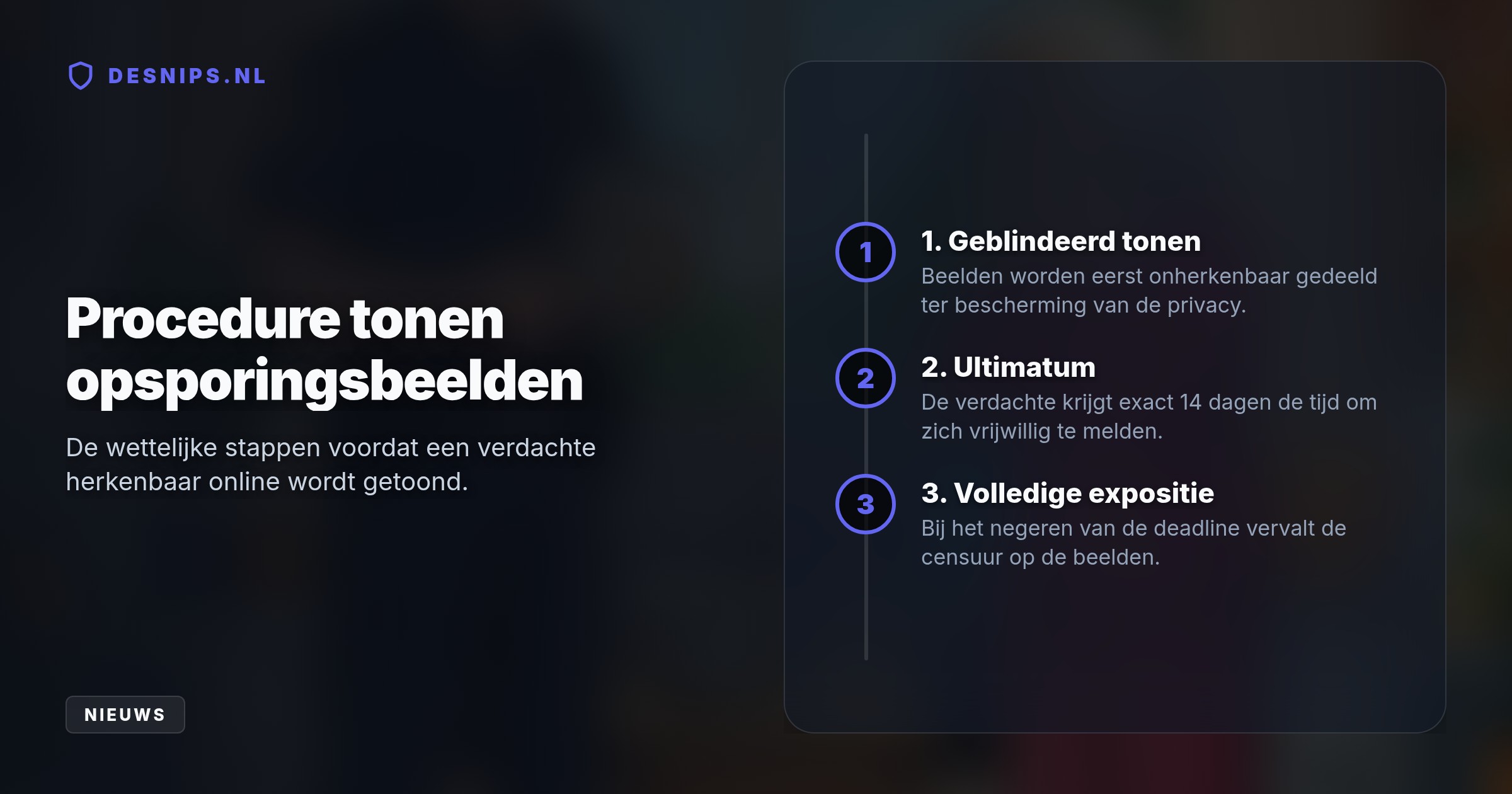 Omdat de dief, die een oma van 35.000 euro beroofde, zich niet binnen twee weken meldde, zijn zijn gecensureerde camerabeelden nu herkenbaar online geplaatst.