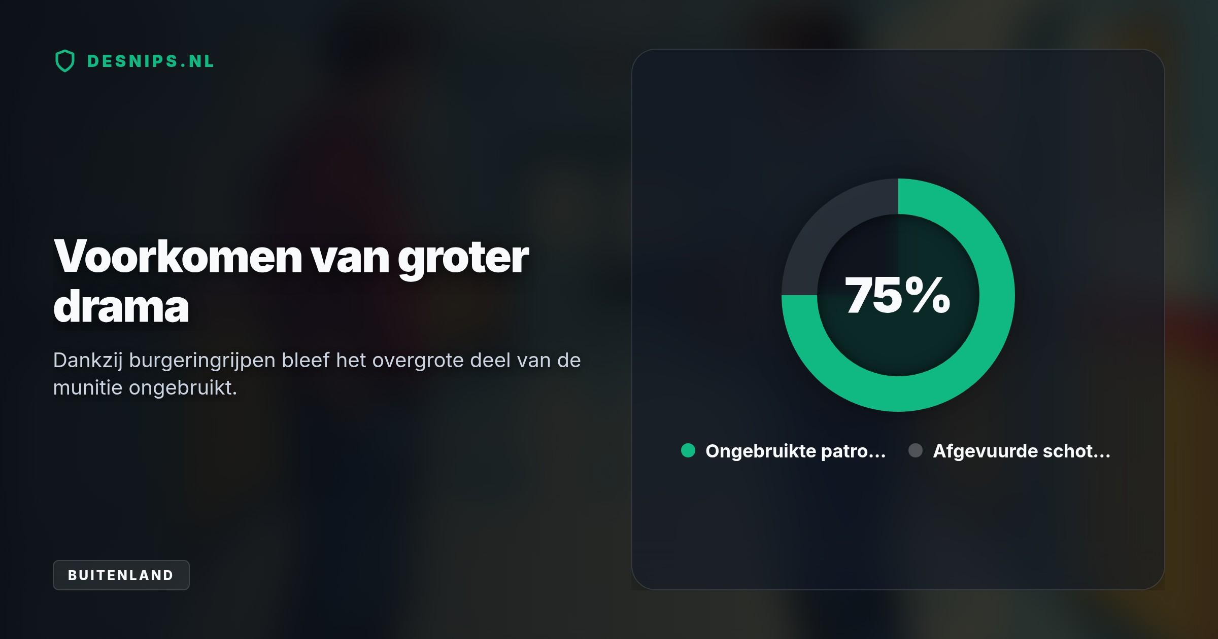 Een 16-jarige oud-leerling schoot op een school in Oregon een docente en drie kinderen dood. Een vader schakelde de dader uit, waarmee hij een nog groter bloedbad voorkwam.