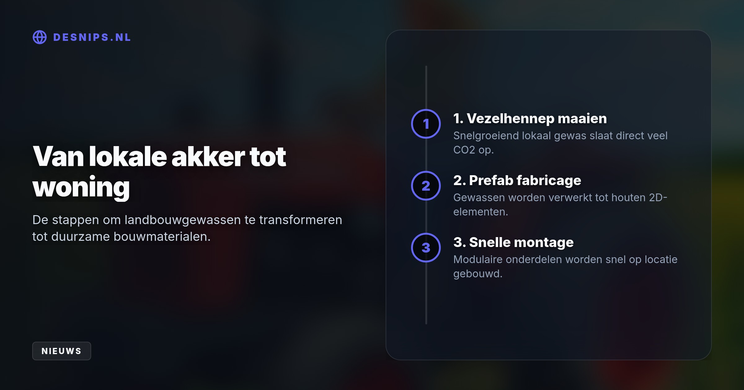 Door zelf gewassen te oogsten, stimuleert de koningin de transitie naar ecologisch bouwen, al bemoeilijkt traditionele regelgeving de verduurzaming.