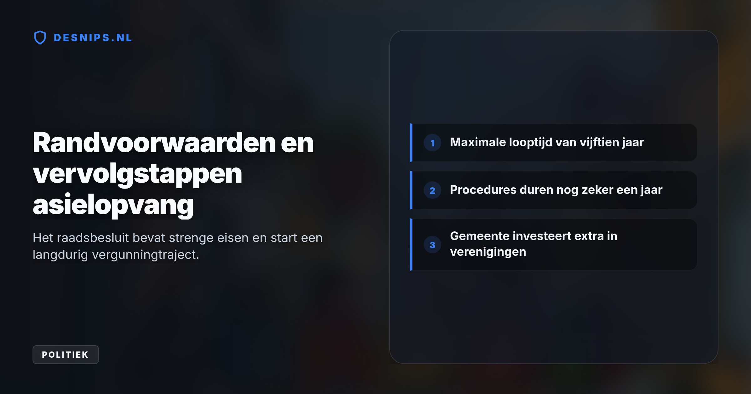 Ondanks felle protesten en een vuurwerkbom komen er vijftig jonge vluchtelingen in Engelen. De opvang sluit direct als het COA afspraken schendt.
