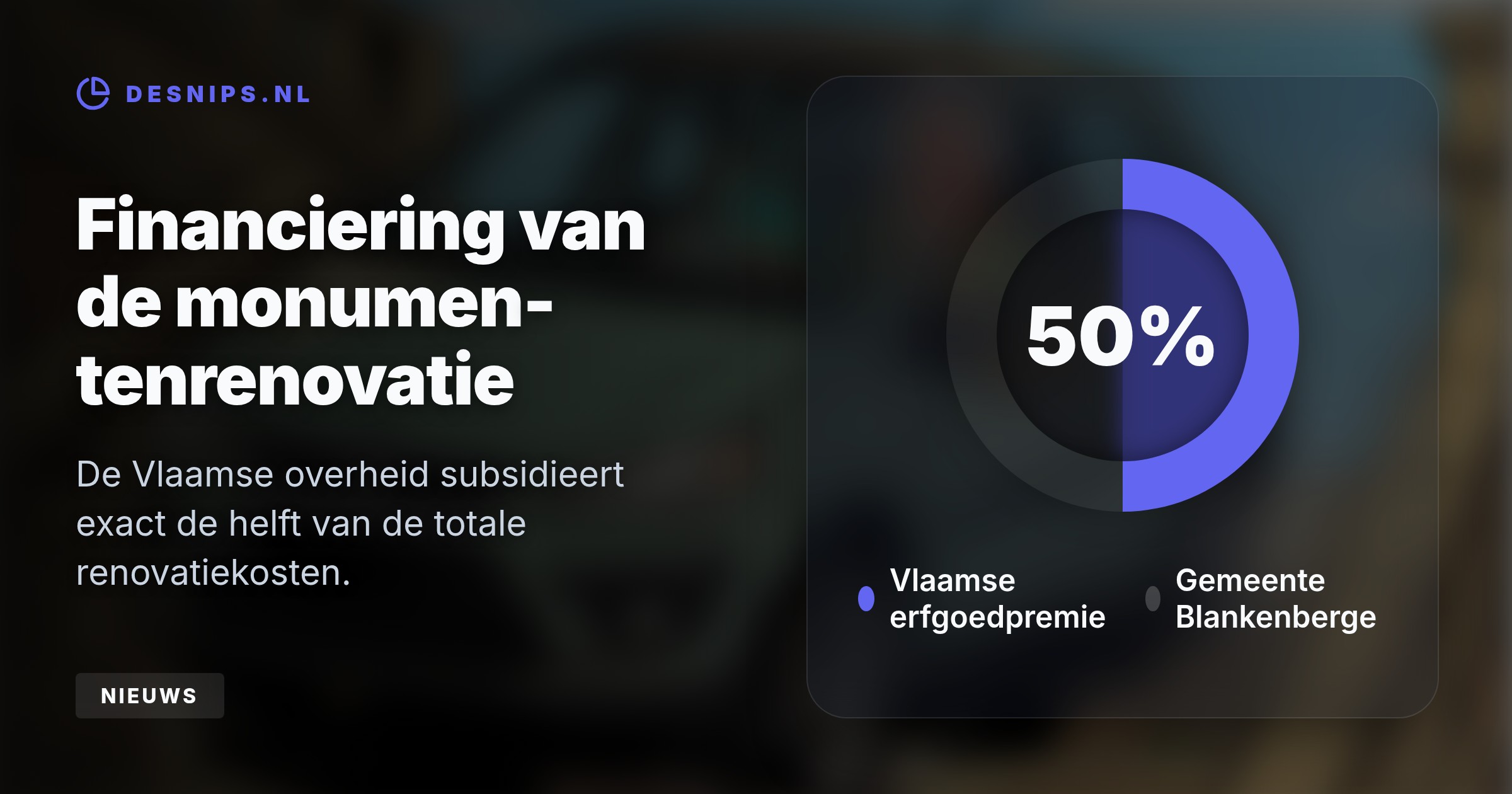 De 74-jarige bestuurder volgde blindelings navigatie-app Waze richting de Zeedijk. De blunder veroorzaakt mogelijk schade aan de trap, waarvan de renovatie in totaal 660.000 euro kost.